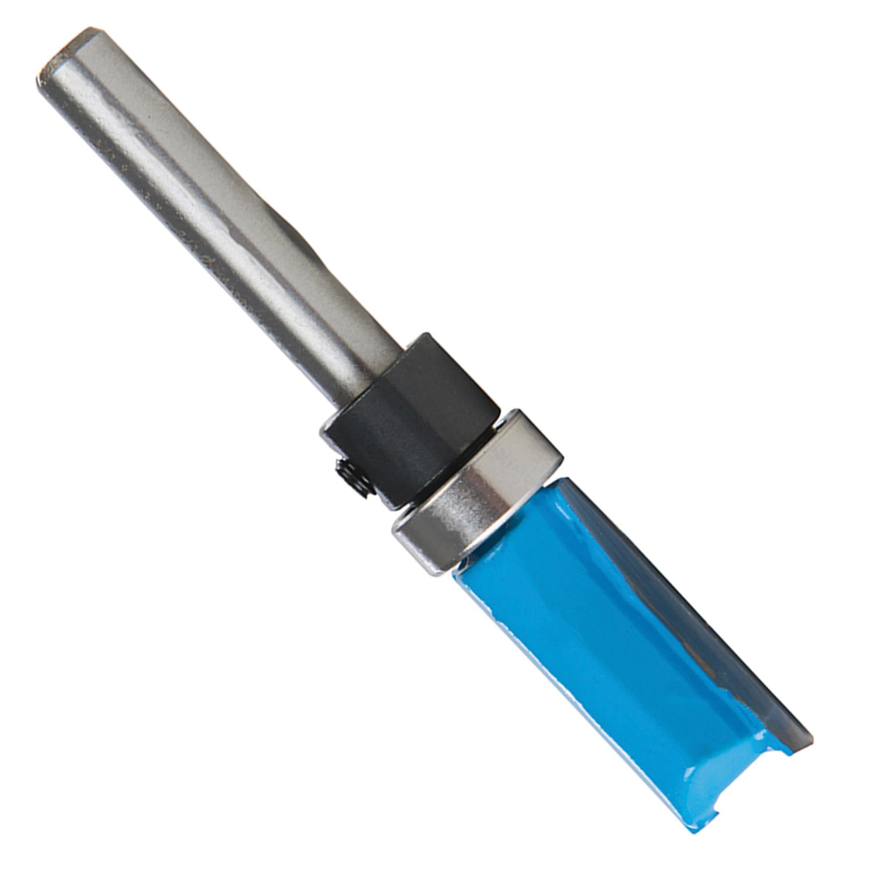 Router Bit Set Template Cutter 1/4" Shank Straight Woodwork Wood Flush Trim