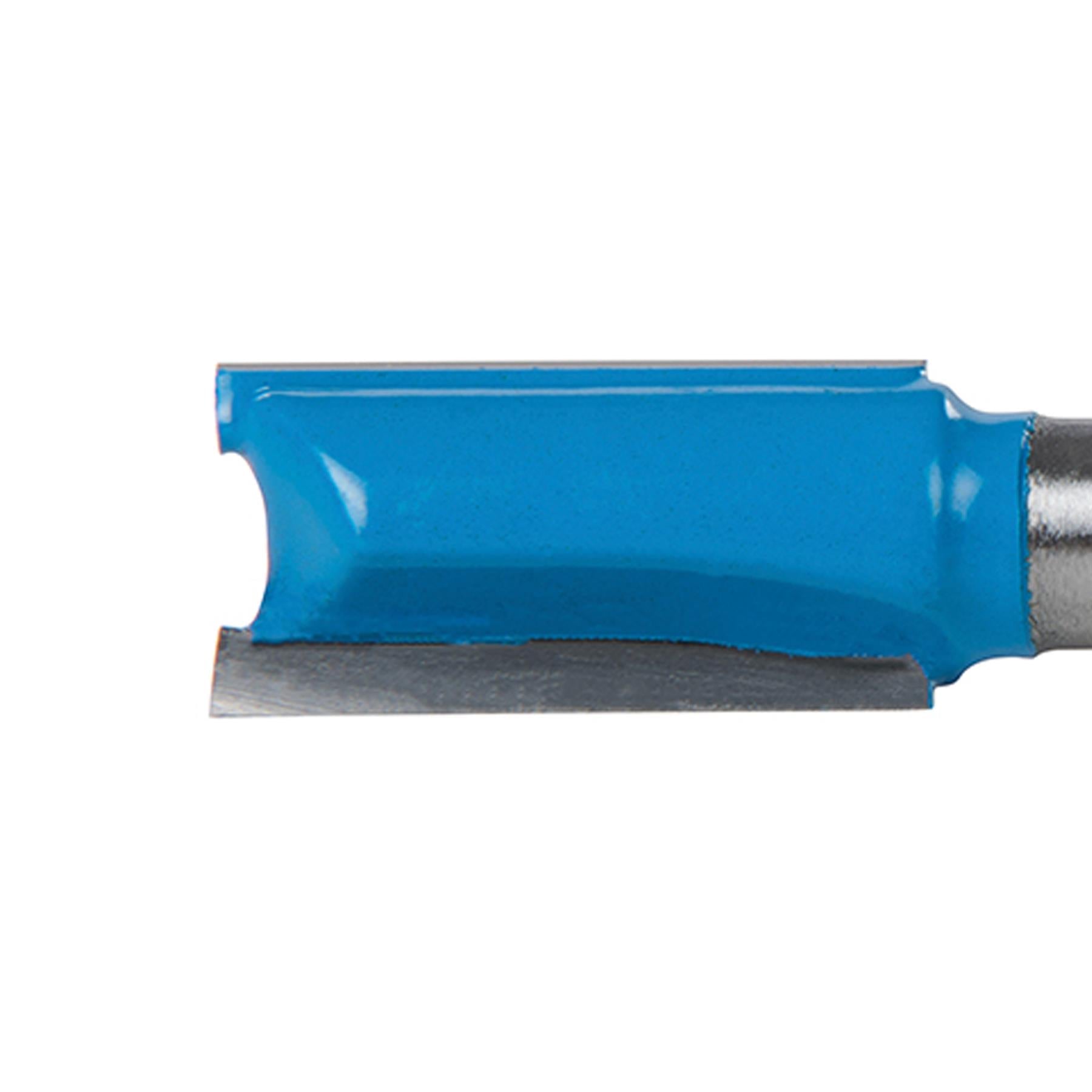 Straight 2 Flute Router Bit Cutter 1/4" Shank Carbide TCT Groove Metric 10x20mm