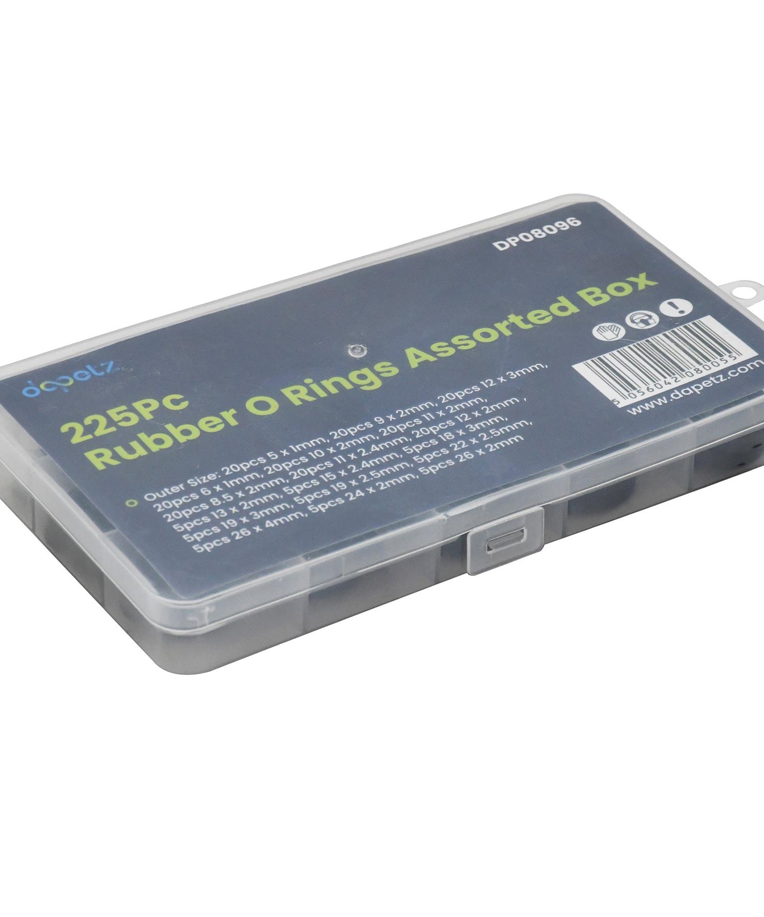 Rubber O Rings Assorted box Mixed Pack Of Metric O-Rings Tap Washers By Dapetz