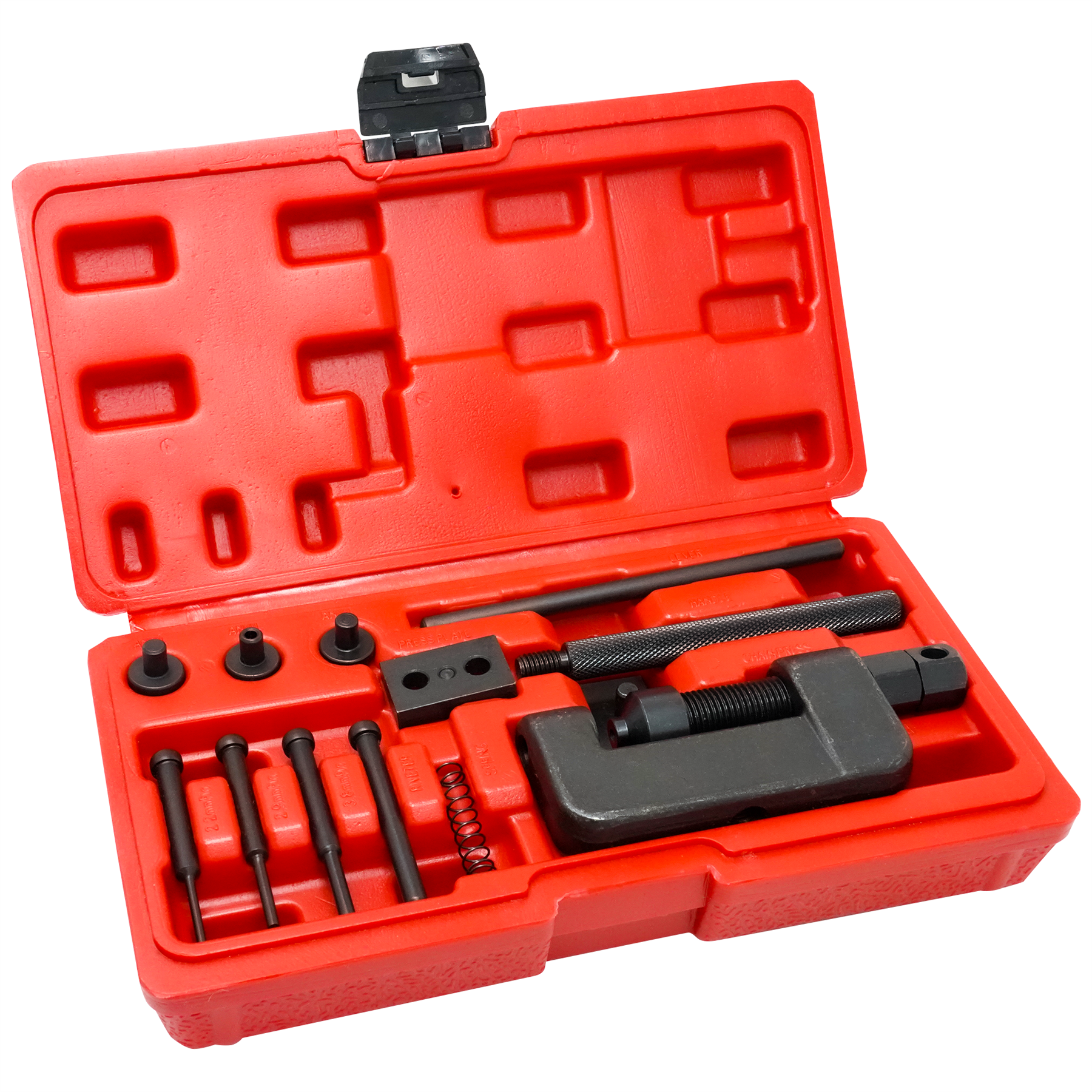 Motorcycle Chain Breaker Splitter & Riveting Tool Set – Heavy Duty Repair Kit By Dapetz