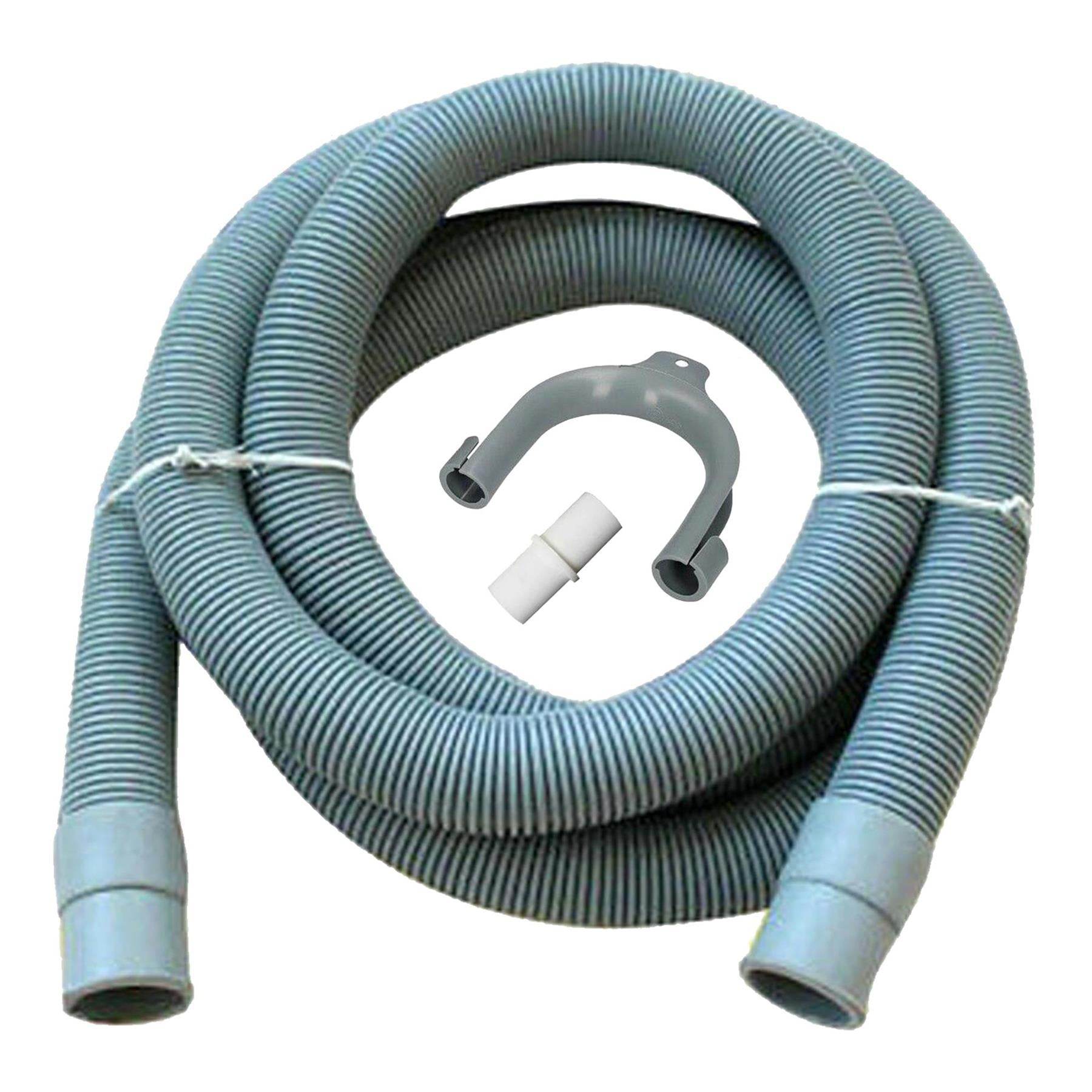 Universal Washing Machine Dishwasher Drain Waste Hose Extension Pipe 4m by Dapetz