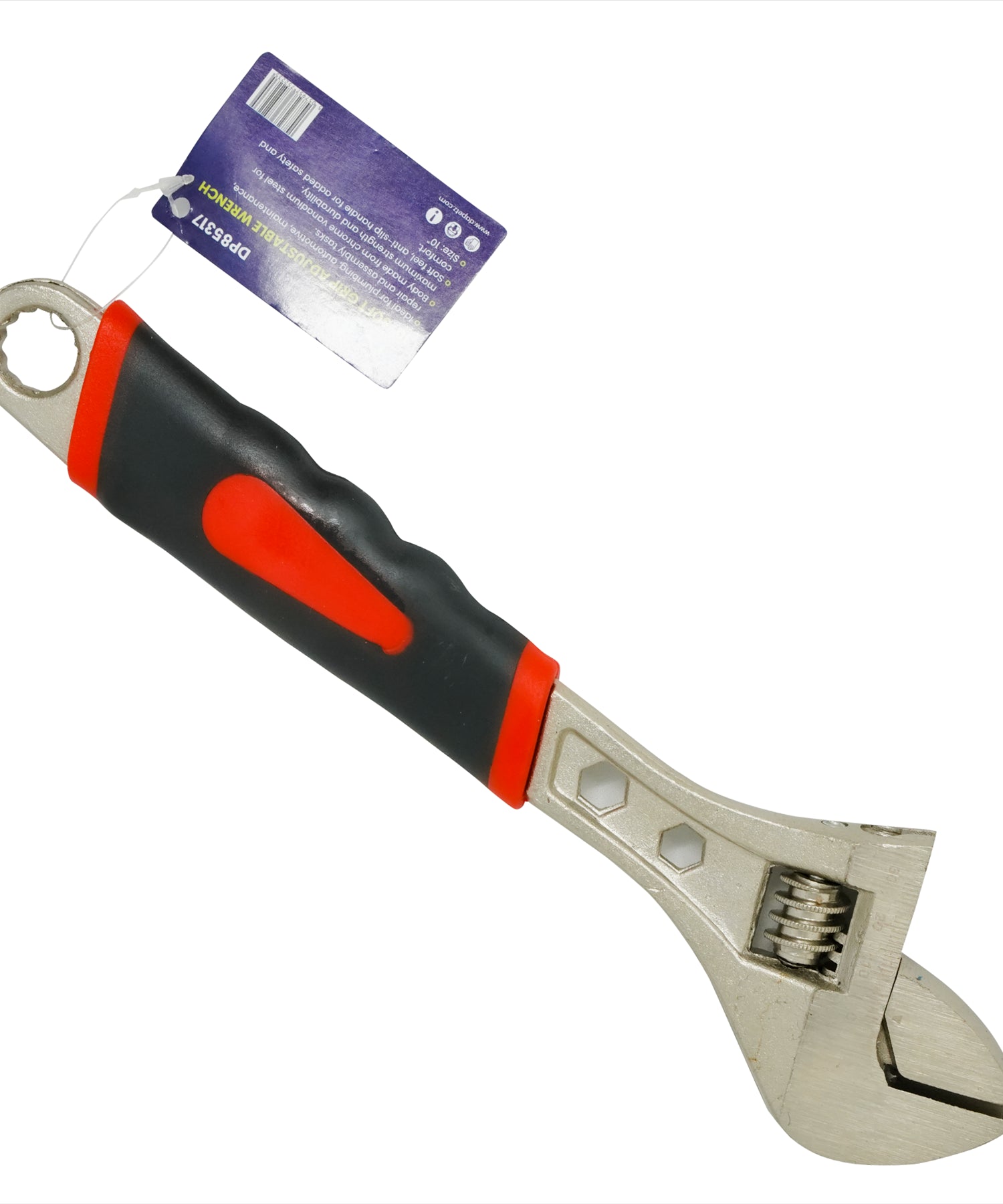 10" 250mm Adjustable Spanner Wrench | Large Opening for Bathroom & General Use by Dapetz