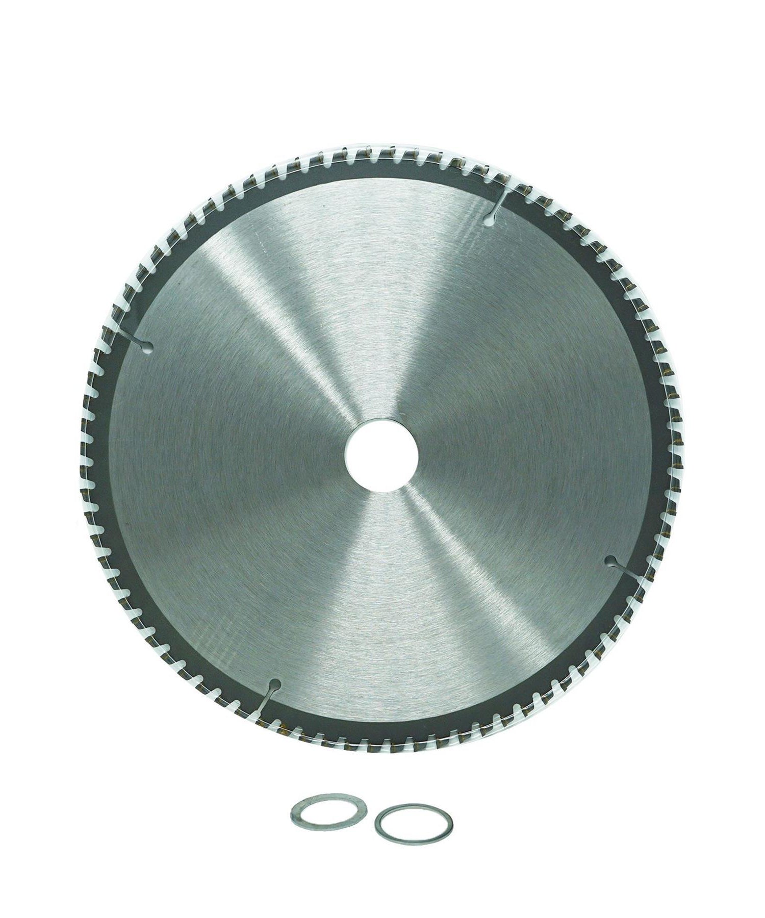 Teeth Aluminium Circular Saw Blade 250mm (10") 80 30mm Bore 25mm Rings Mitre by Dapetz