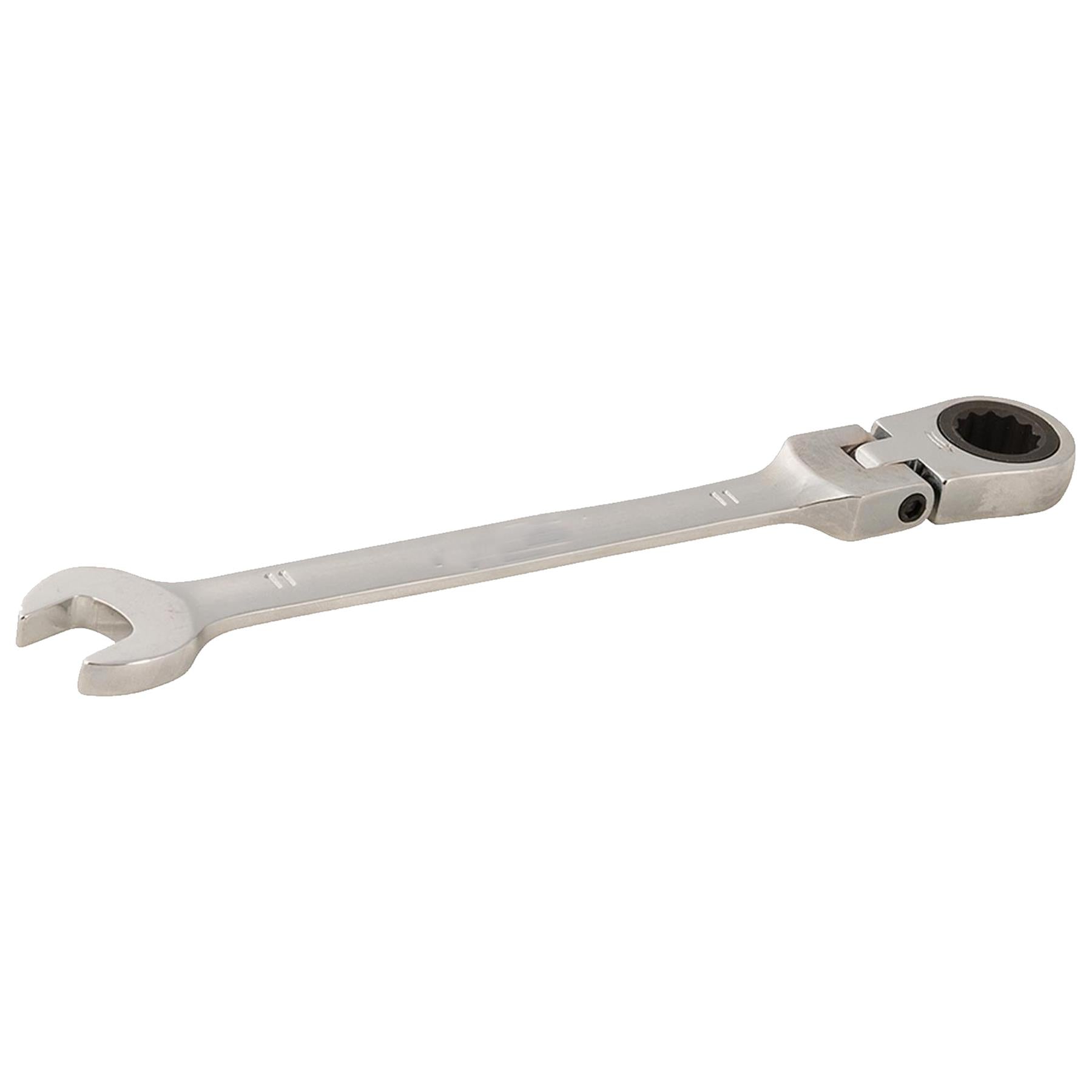 Flexible Head Ratchet Metric Spanner 11mm Open End & Ring Guaranteed By Dapetz