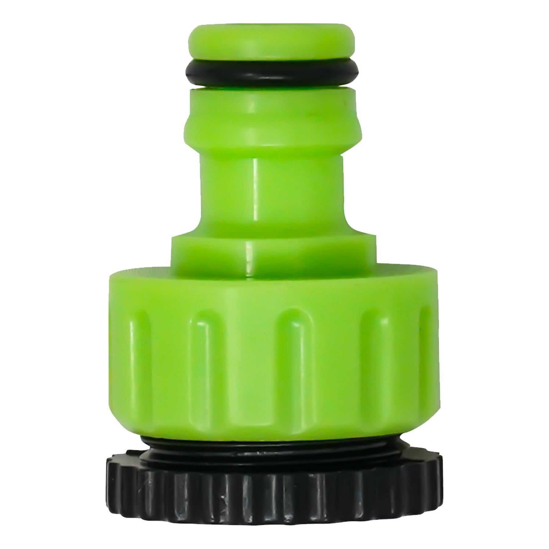 9x 1/2"-3/4" Tap Connector Adaptor Garden Hose Pipe Adapter Screw Threaded