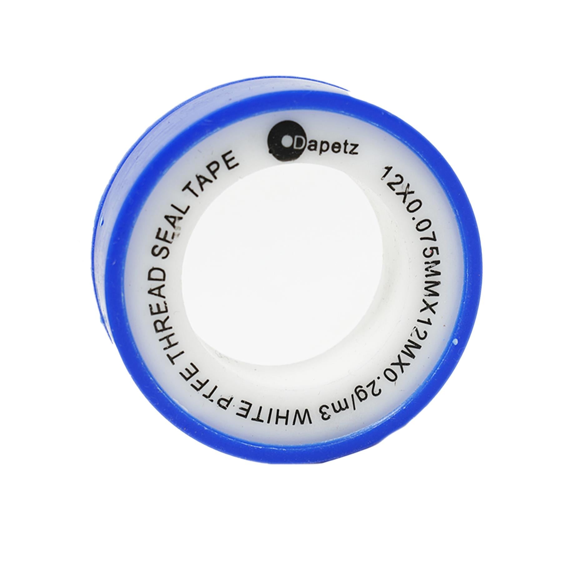 PTFE Tape Gas and Water for Thread Seal White Teflon Tape 12mm