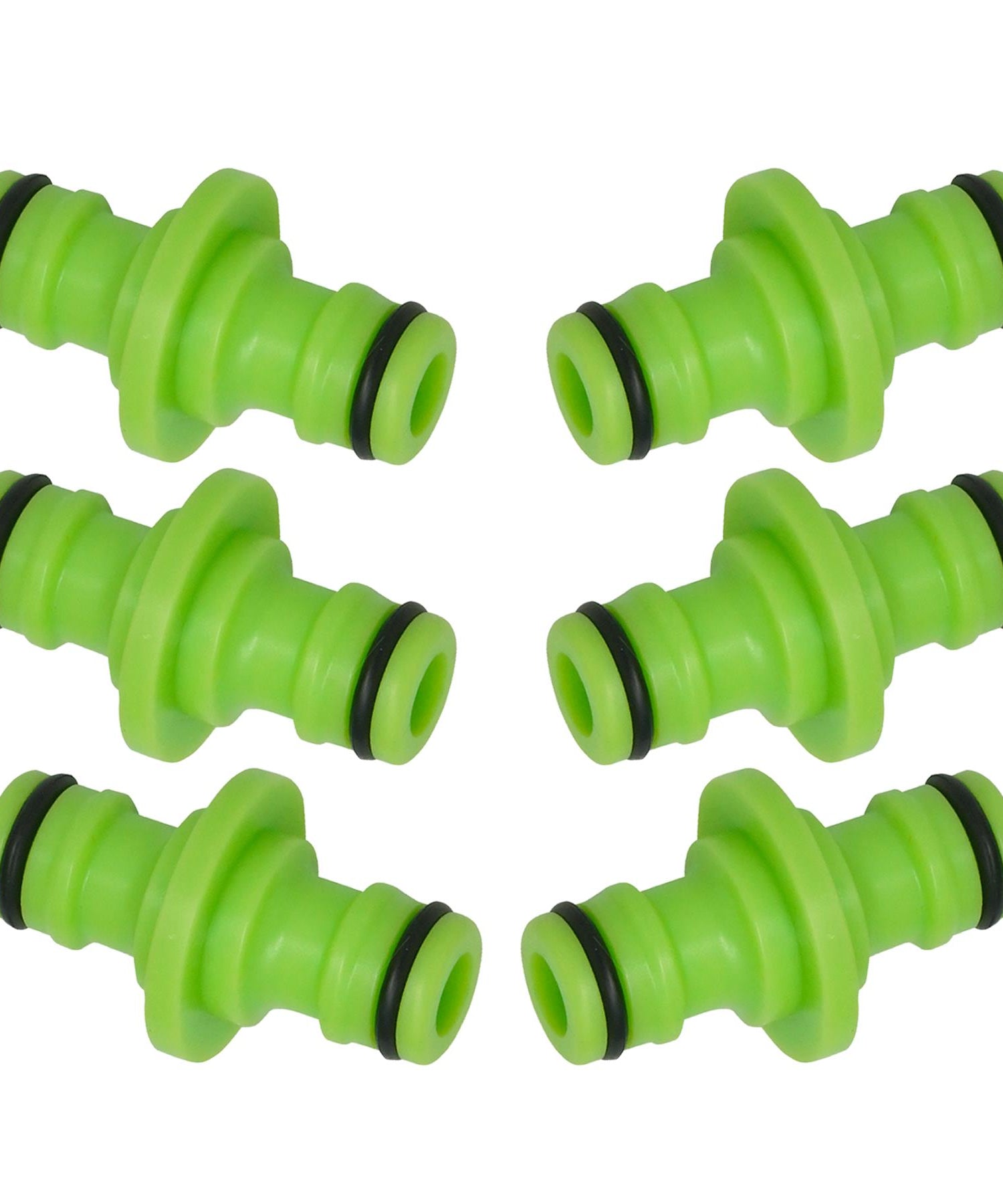 1/2" Male 2-Way Connector Adaptor Garden Water Hose Pipe Joiner (6 Pcs) By Dapetz