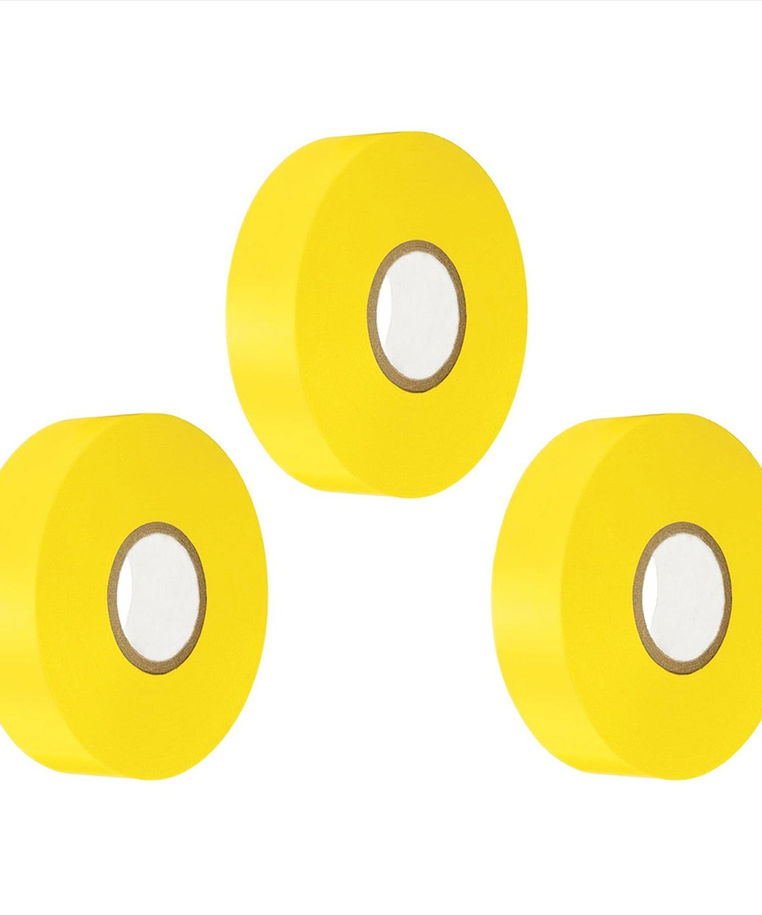 3PCs Yellow Electrical PVC Insulation