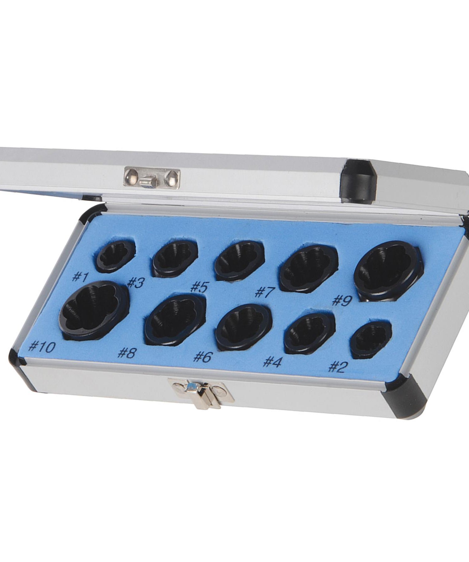 (Pack of 10) Damaged Nut Bolt Remover Set 9-19mm | Broken Bolt Removal Kit by Dapetz