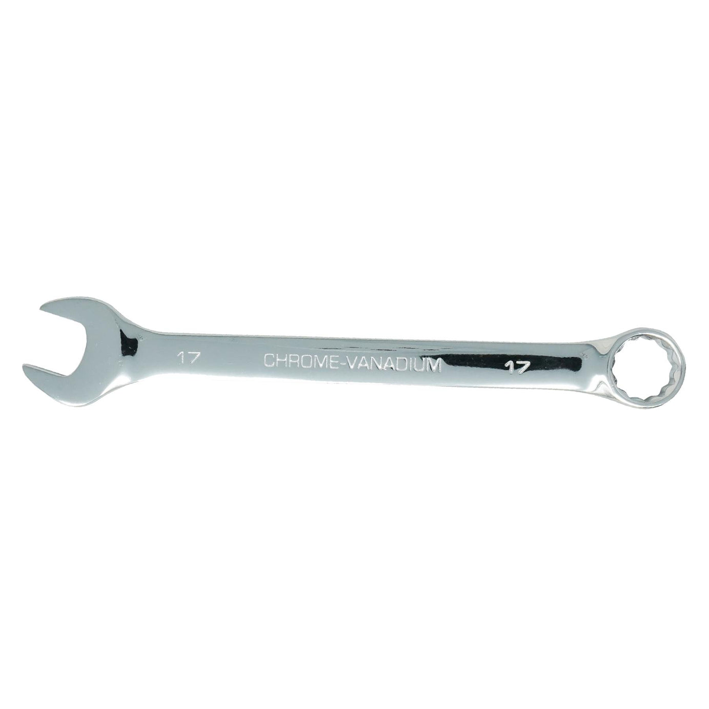 Combination Open Ring Spanner Chrome Mechanics Garage Tools 17mm by Daptez