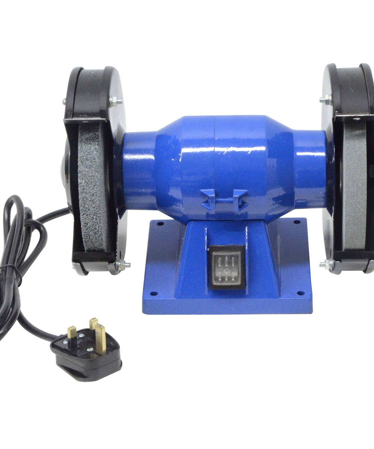 150mm Bench Grinder Dual Wheel 150W Metal Sander Polisher with Brass Wire Wheel by Dapetz