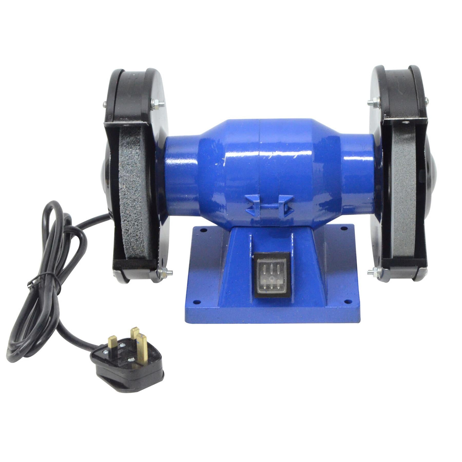 150mm Bench Grinder Dual Wheel 150W Metal Sander Polisher with Brass Wire Wheel by Dapetz