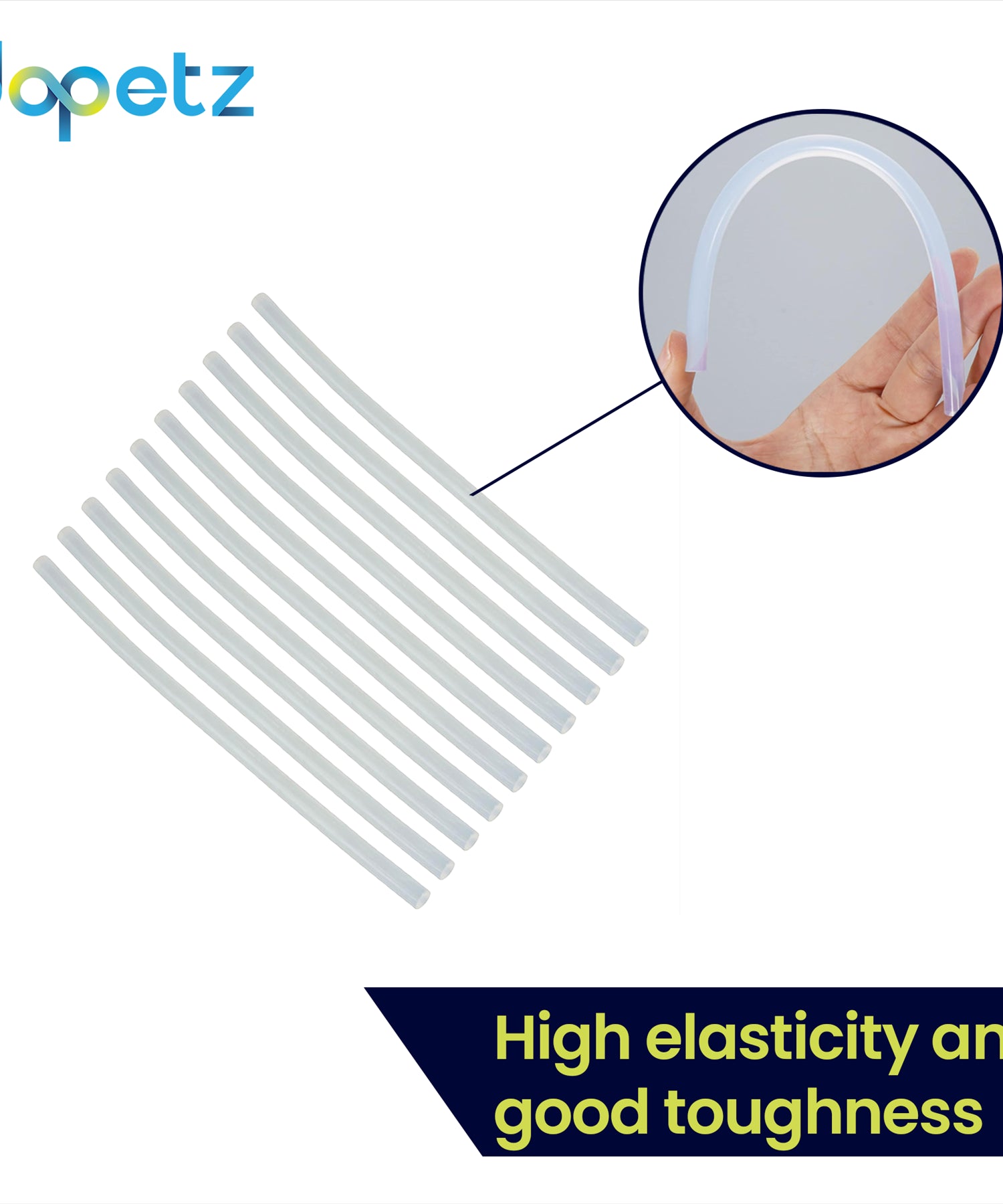 Glue Sticks Hot Melt Long Length for Glue Gun 11mm x 100mm Thick Sticks Pack Of 10