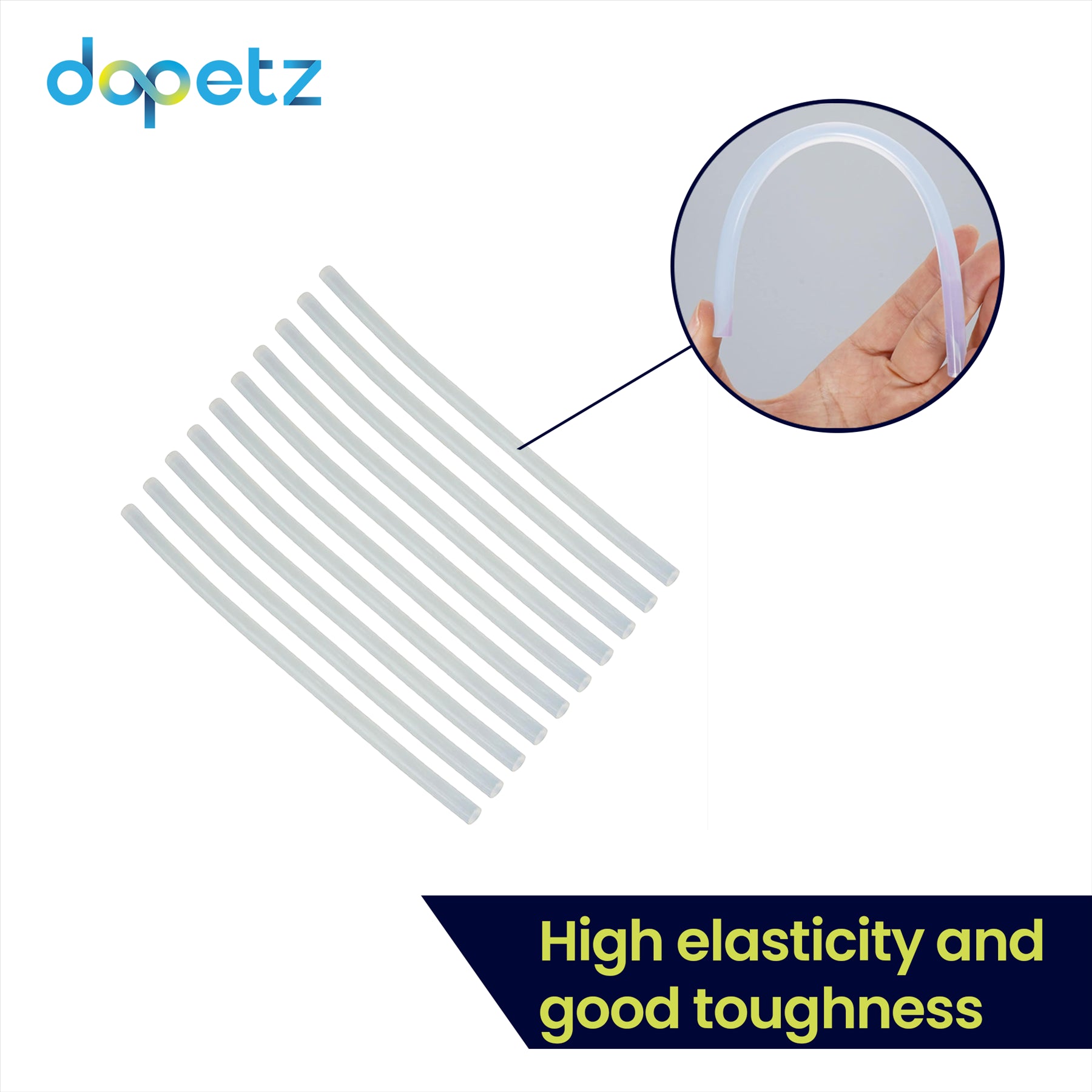 Glue Sticks Hot Melt Long Length for Glue Gun 11mm x 100mm Thick Sticks Pack Of 10