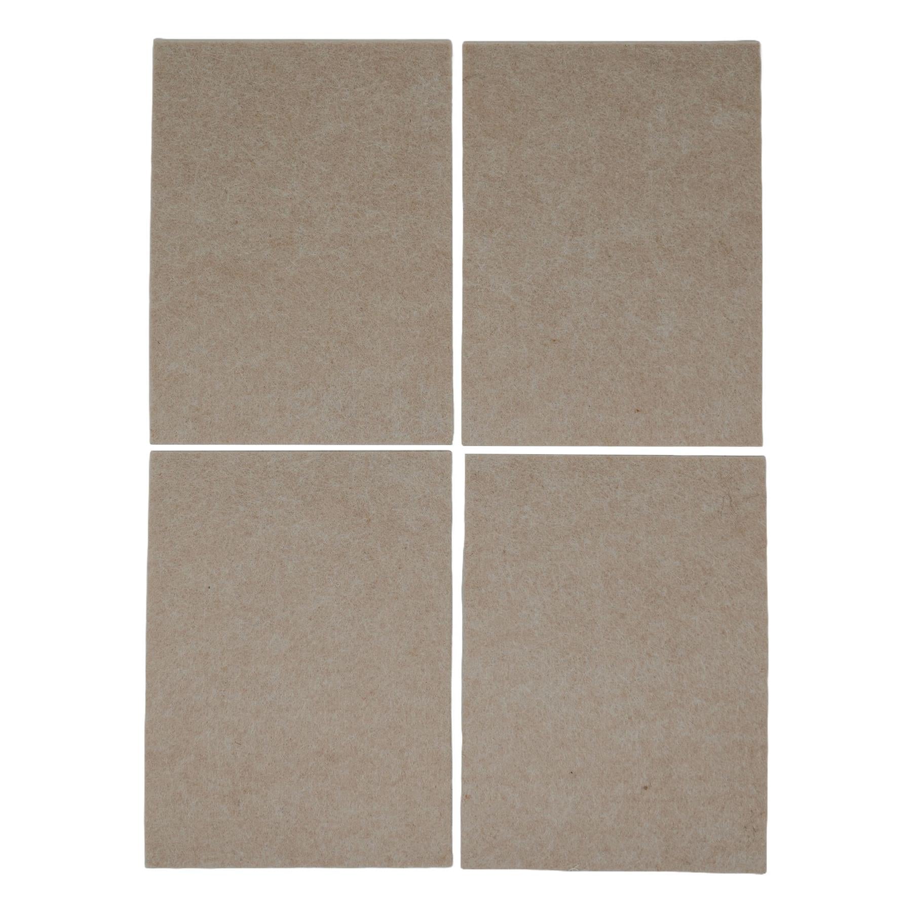 4 pieces Hardwood Floor Furniture Felt Pad Set by Dapetz