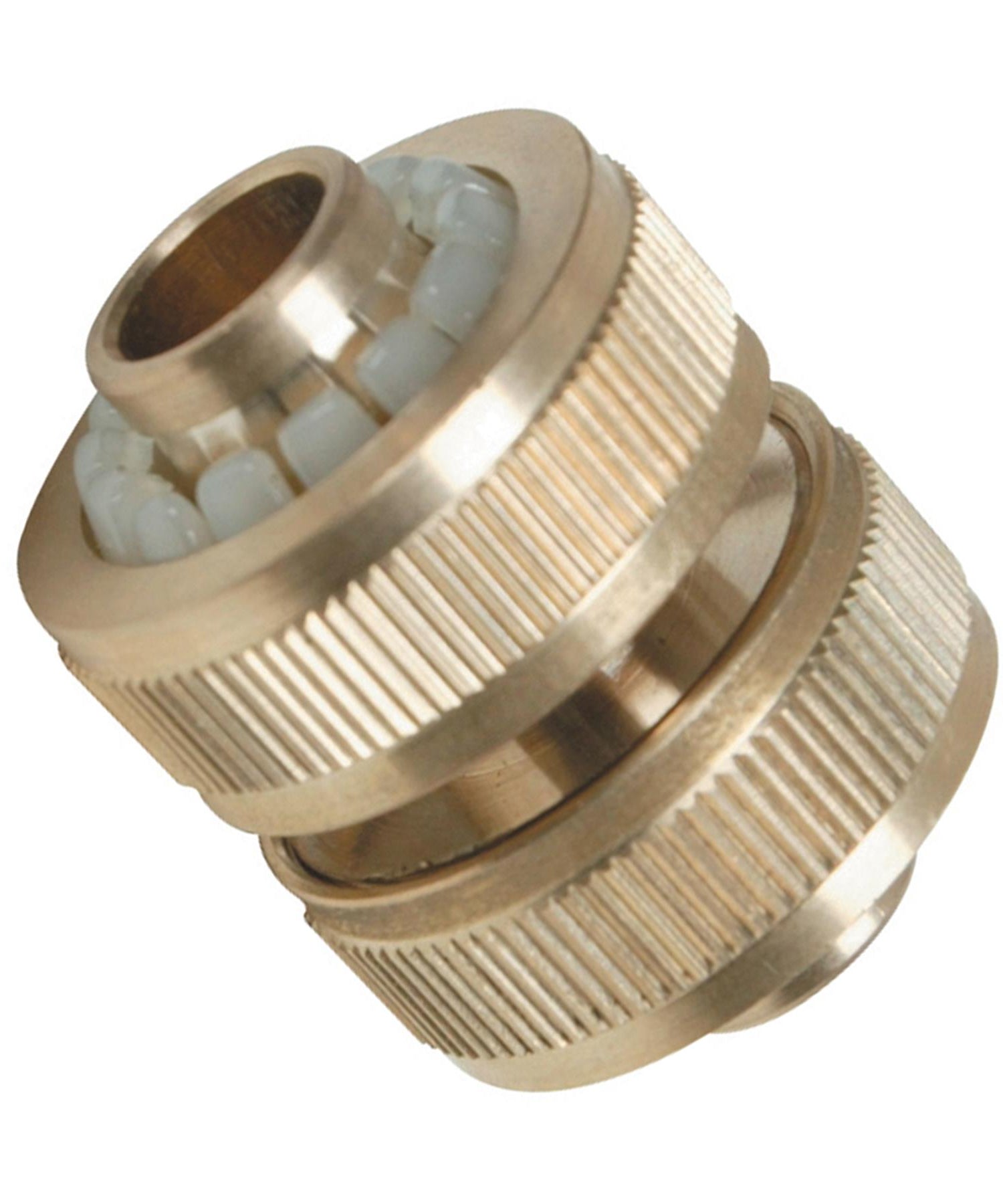 Dapetz Brass Hose Joiner Connector 1/2"  Garden Water Hose Pipe Repair Adaptor Fitting