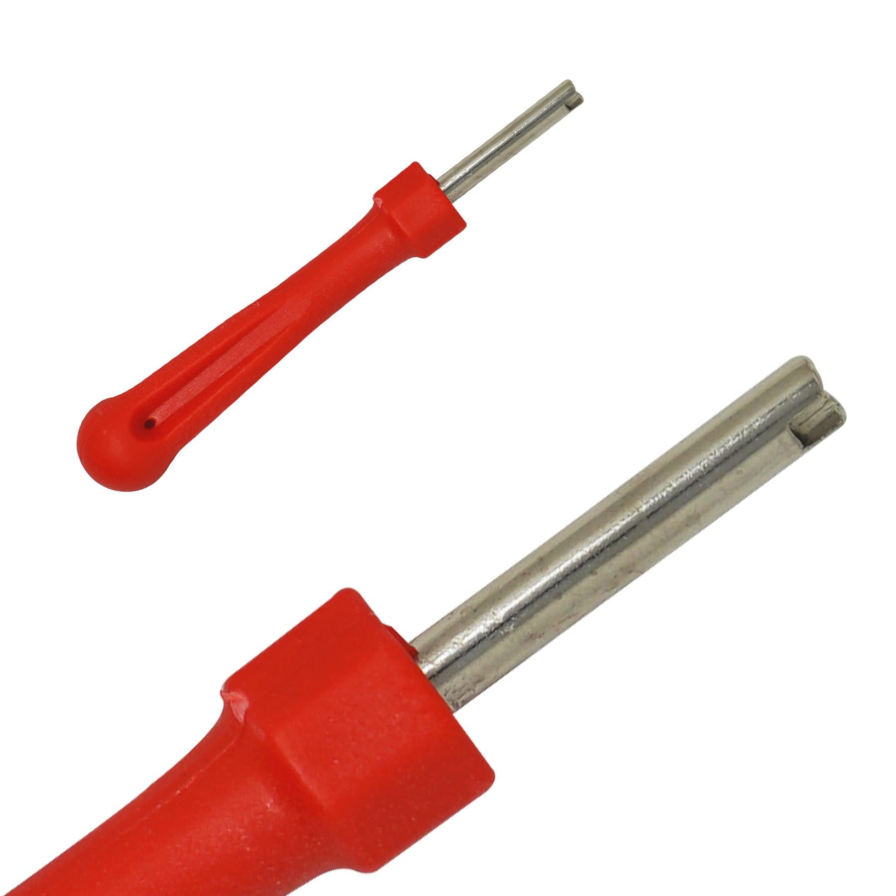 Tubeless Tyre Valve Remover Screwdriver Tool Removal Fitting Tyre Valve Inserts