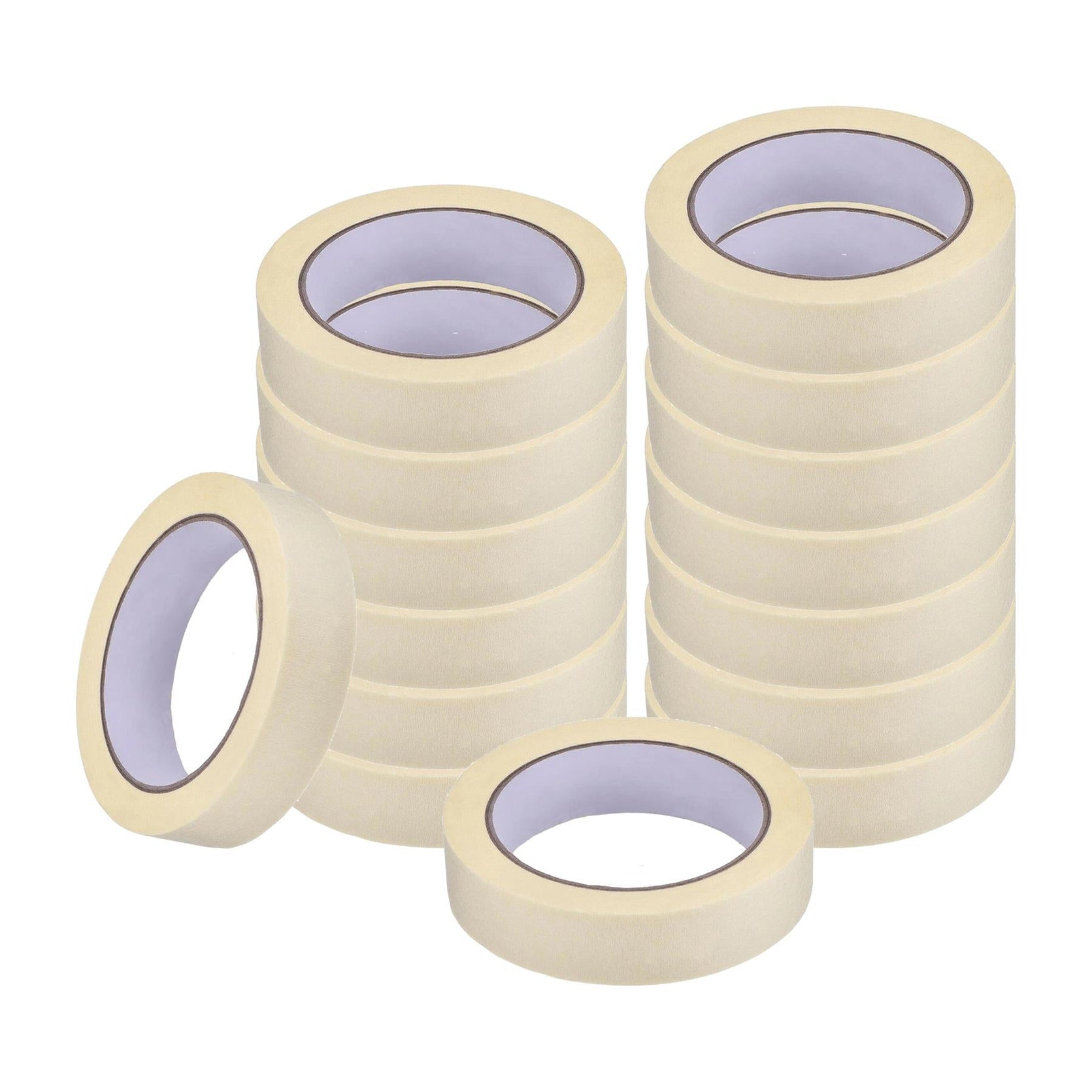 30x New Masking Tape Indoor Outdoor DIY Painting Decorating Easy Tear 19mm x 35m By Dapetz