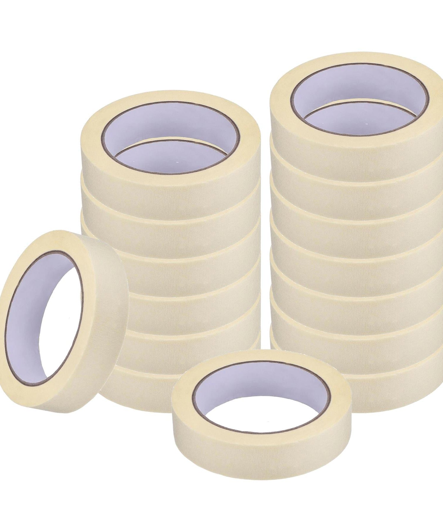 30x New Masking Tape Indoor Outdoor DIY Painting Decorating Easy Tear 19mm x 35m By Dapetz