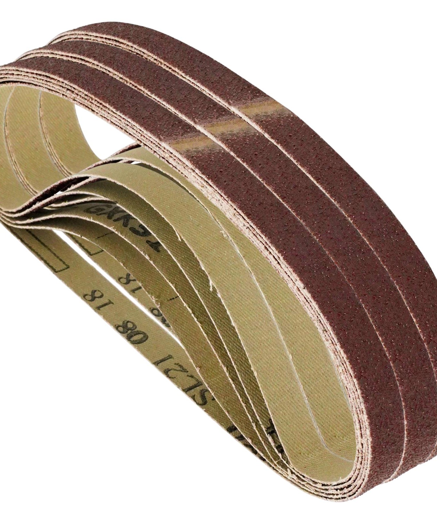 15Pcs Sanding Belts 13 x 457mm 80 Grit Aluminium Oxide For Bosch Makita Sander By Dapetz
