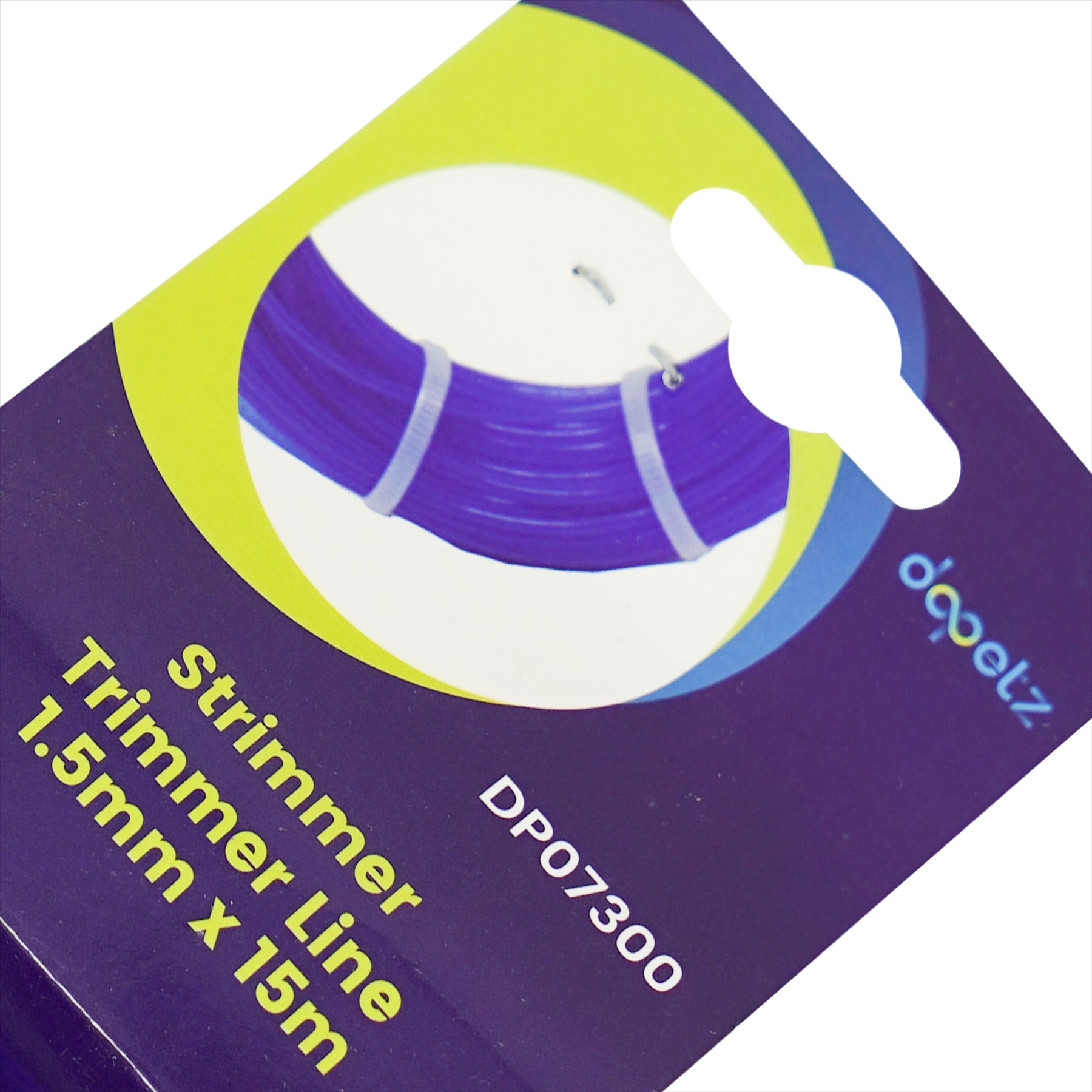 Blue Trimmer Strimmer Line Wire Cord Flymo/Bosch 1.5mm x 15m By Dapetz