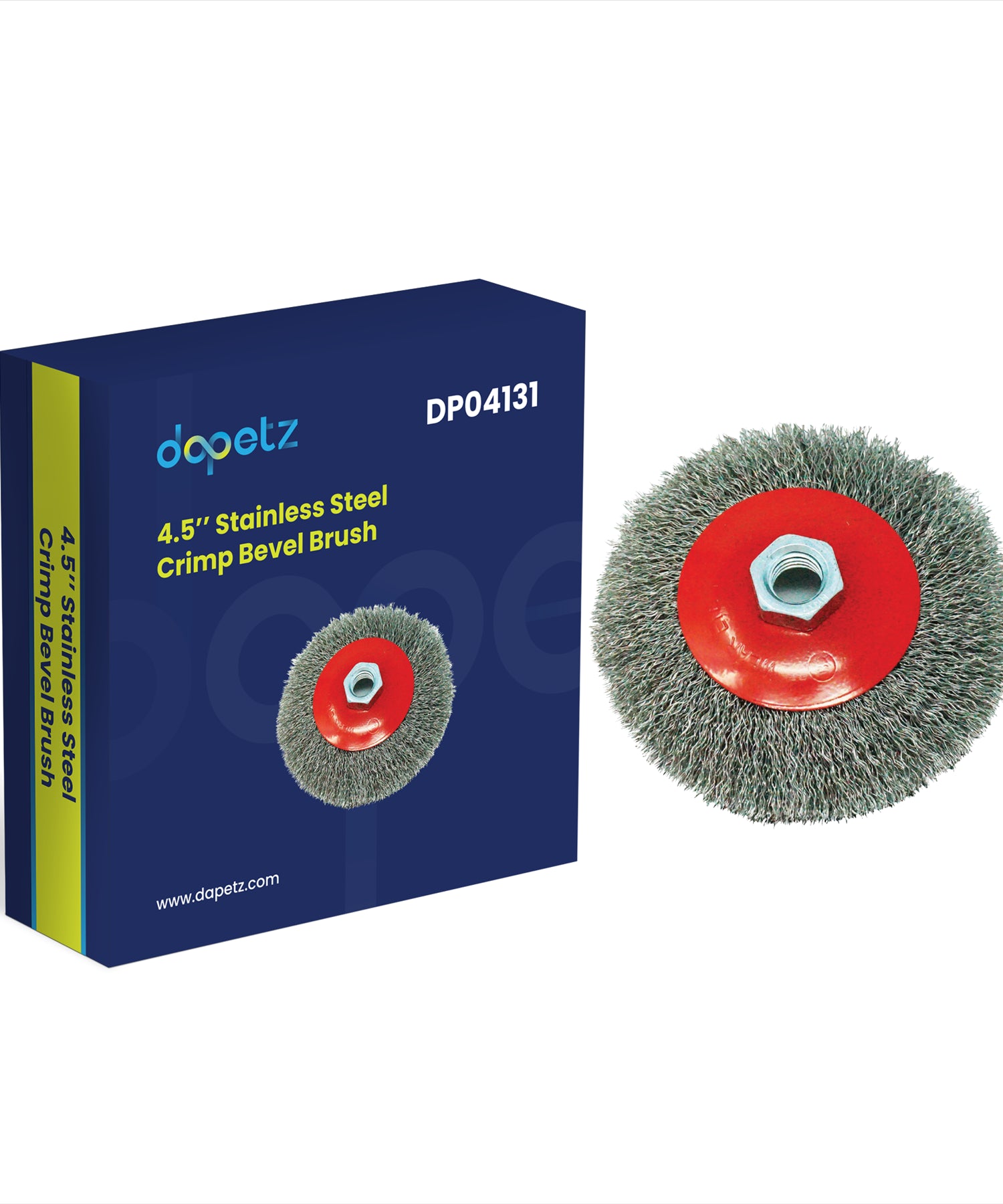 100mm Rotary Steel Wire Brush Wheel Cup Angle Grinder M14x2 By Dapetz