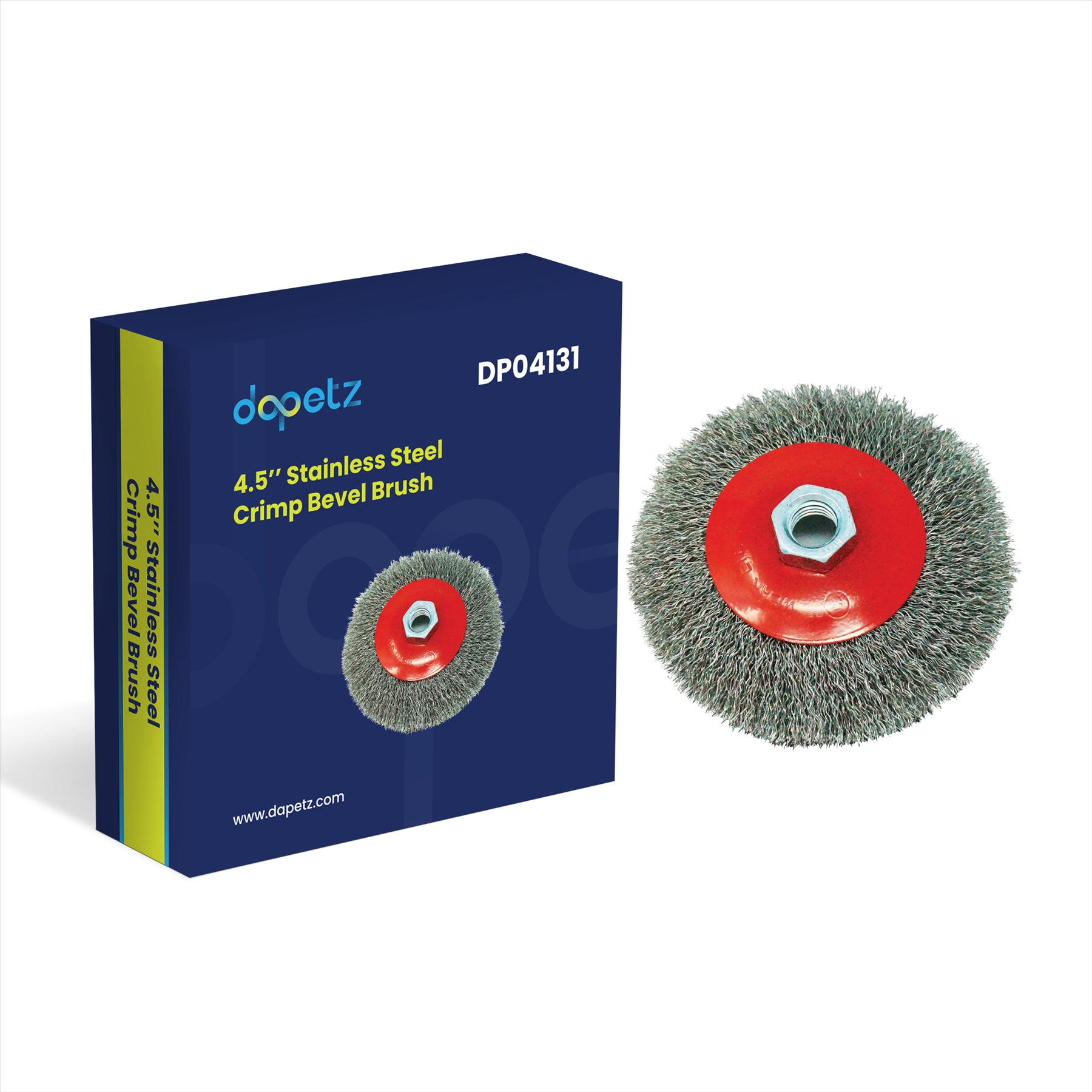 100mm Rotary Steel Wire Brush Wheel Cup Angle Grinder M14x2 By Dapetz