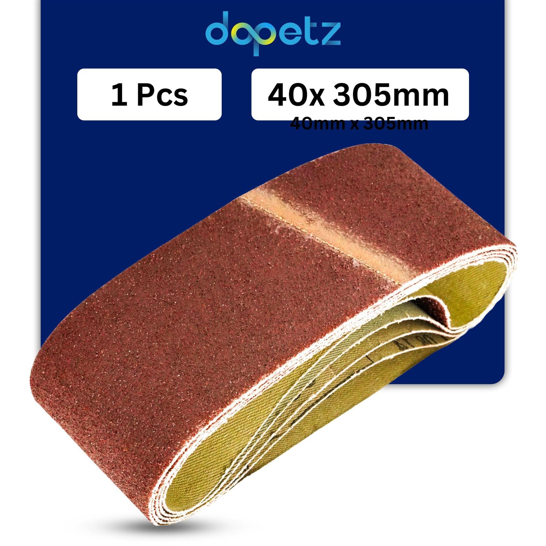 Sanding Belts 40 x 305mm Belt Sander 60 Grit for Makita Sander Sheets 10Pcs By Dapetz