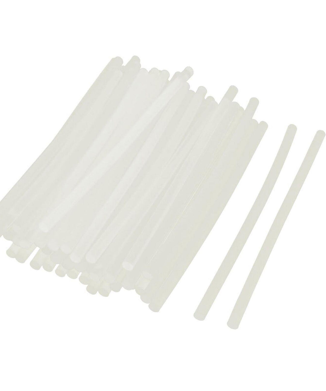 (Pack of 100) Hot Melt Glue Sticks 7mm x 200mm | Extra Long Craft Adhesive by Dapetz