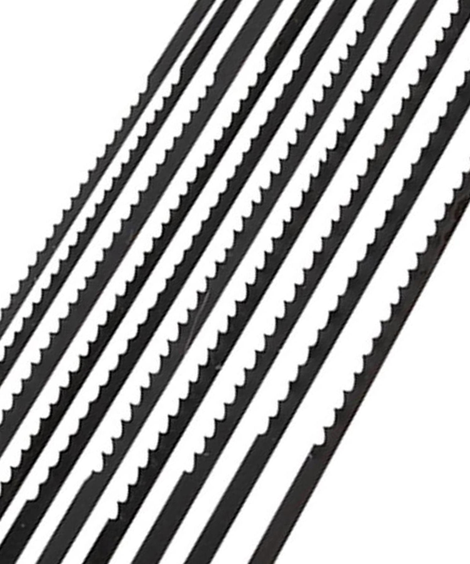 80 Scroll Saw Blades 10 Each 10, 14, 21 And 24 Tpi - Pin Ended - 130mm Long