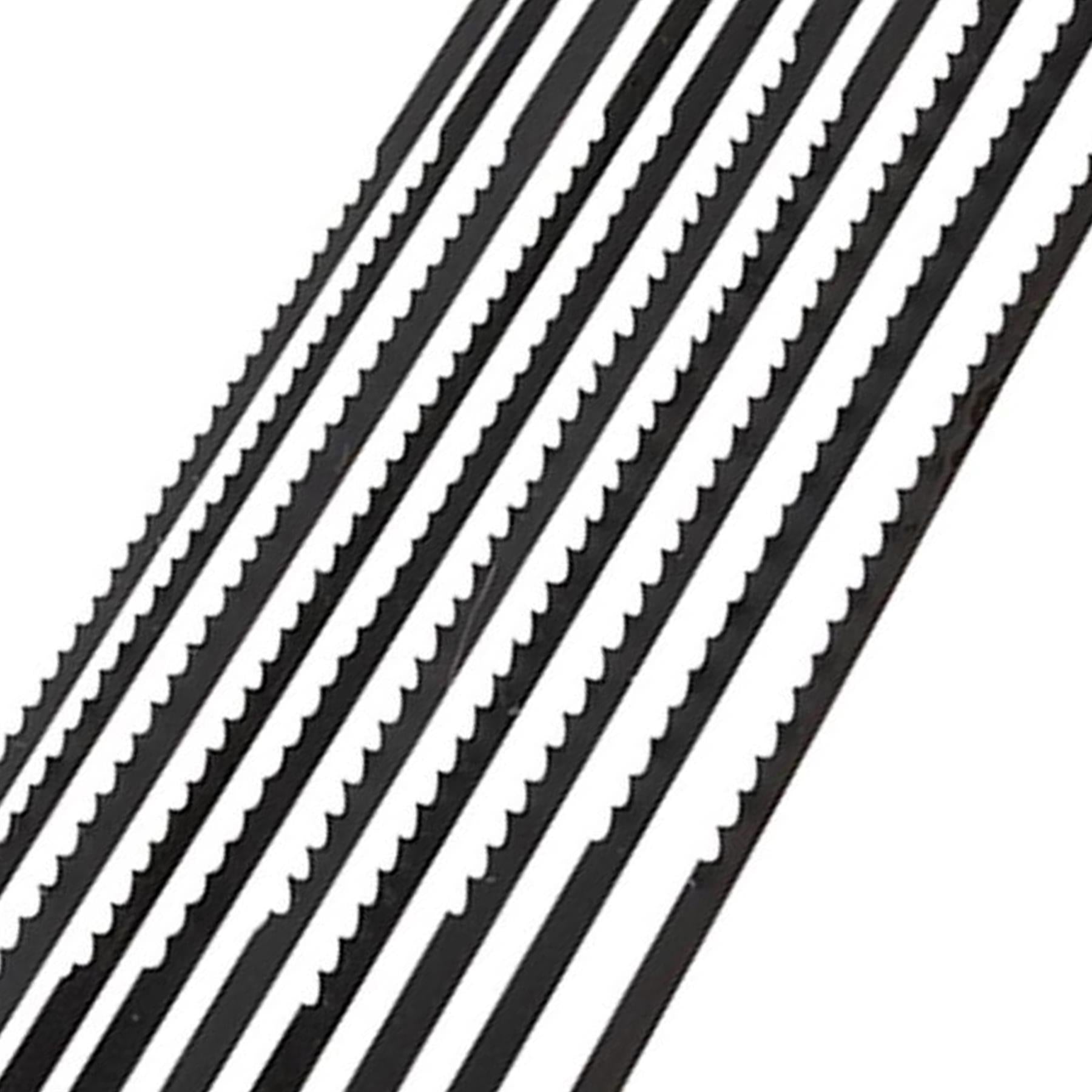 80 Scroll Saw Blades 10 Each 10, 14, 21 And 24 Tpi - Pin Ended - 130mm Long