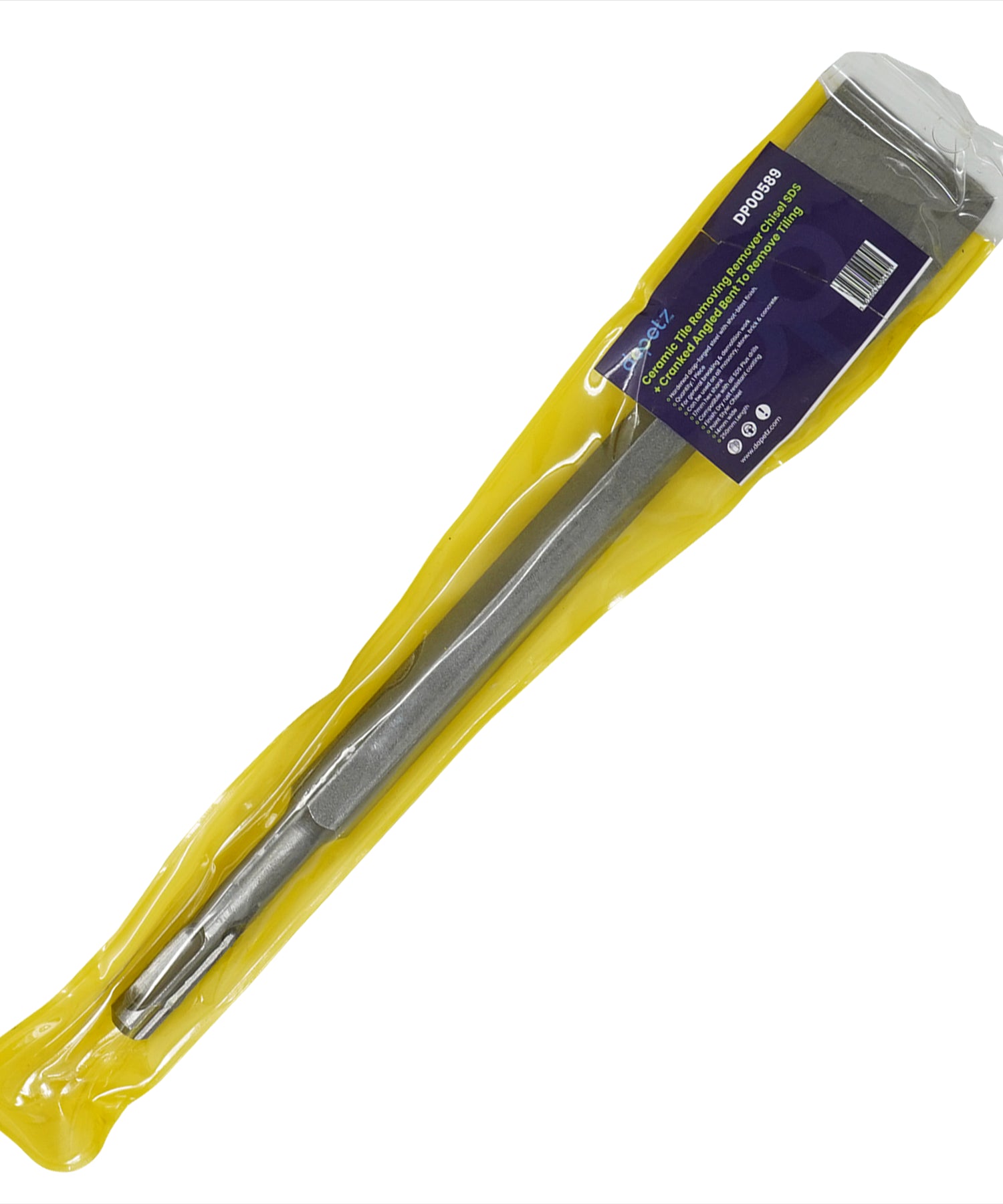 SDS+ Plus Cranked Chisel Angled Bent Rotary For Plaster Concrete & Tile Removing