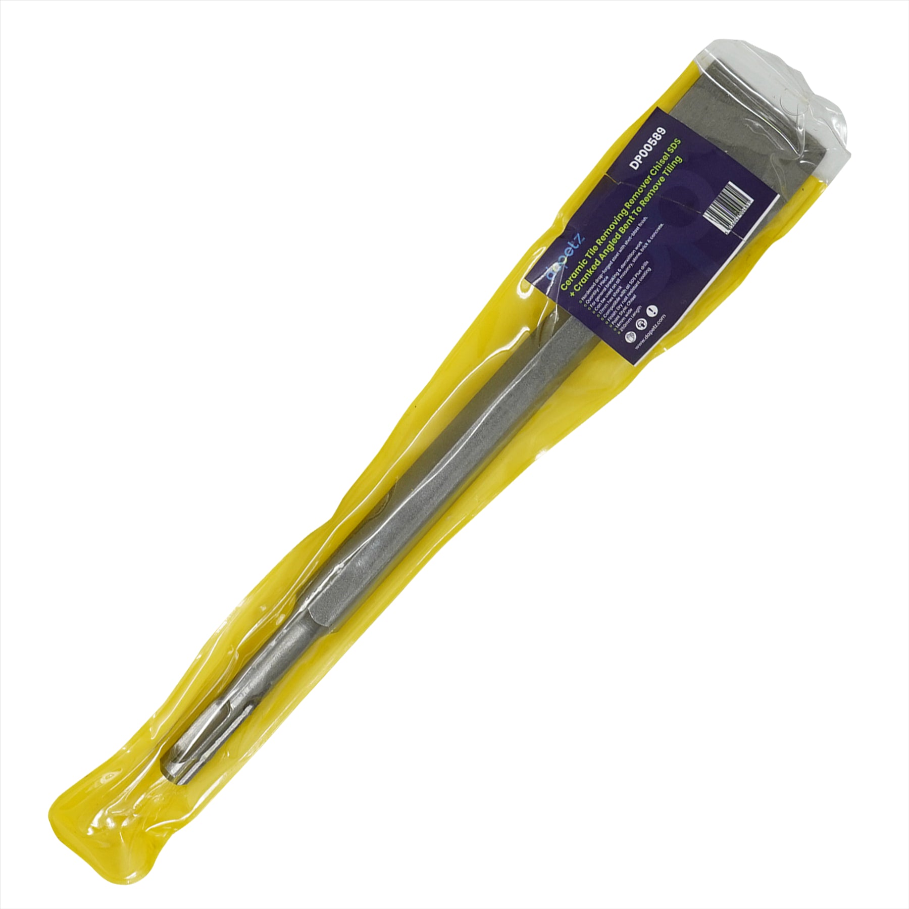 SDS+ Plus Cranked Chisel Angled Bent Rotary For Plaster Concrete & Tile Removing