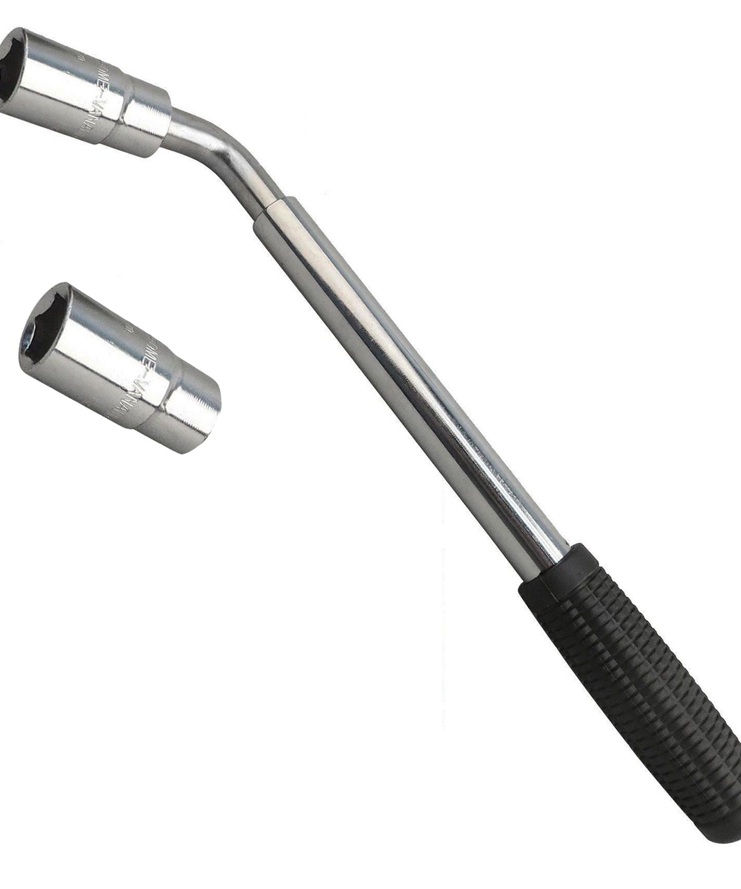 21" Car Van Telescopic Extendable Wheel Wrench 17mm 19mm By Dapetz