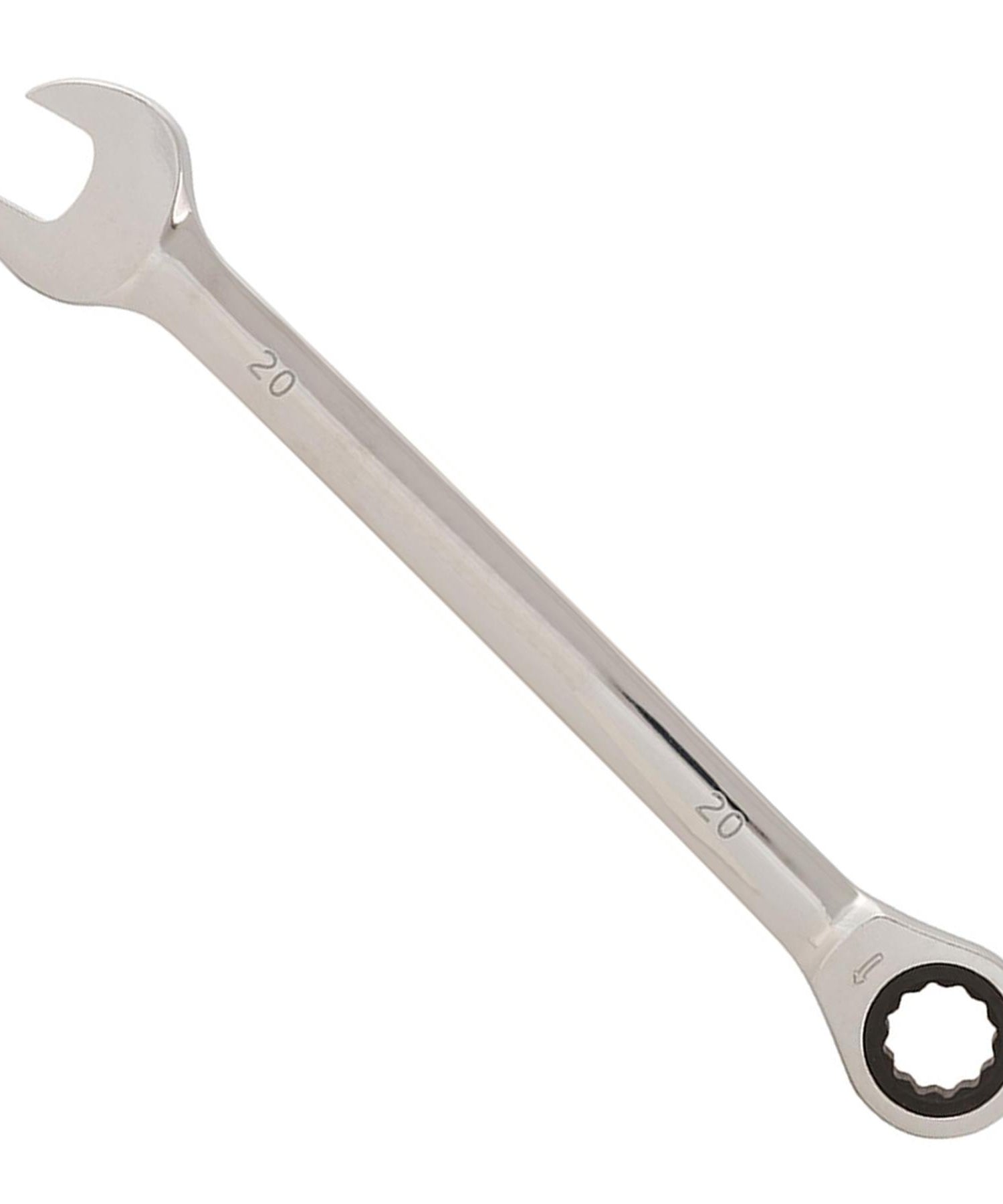 Fixed Head Ratchet Metric Spanner Open End Ring Combination 20mm