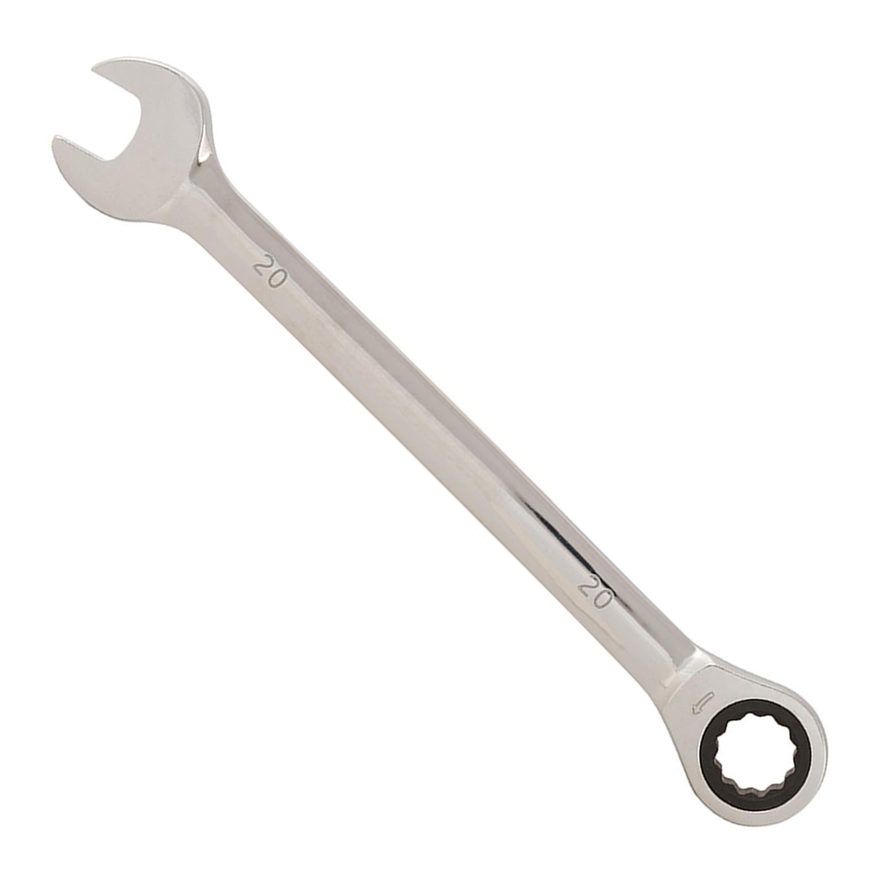 Fixed Head Ratchet Metric Spanner Open End Ring Combination 20mm