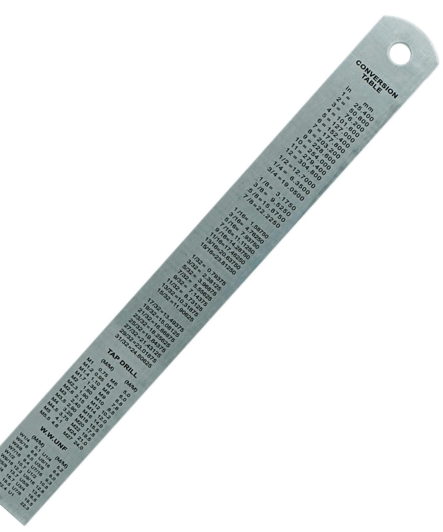 8" 20cm 200mm Stainless Steel Ruler Metal Rule Metric Imperial