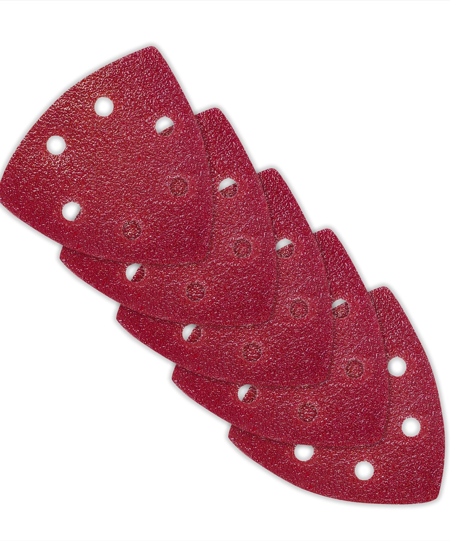 Dapetz Mouse Sanding Sheet 120 Grit Sandpaper Detail Palm Sander Pad 93mm (Pack of 5)