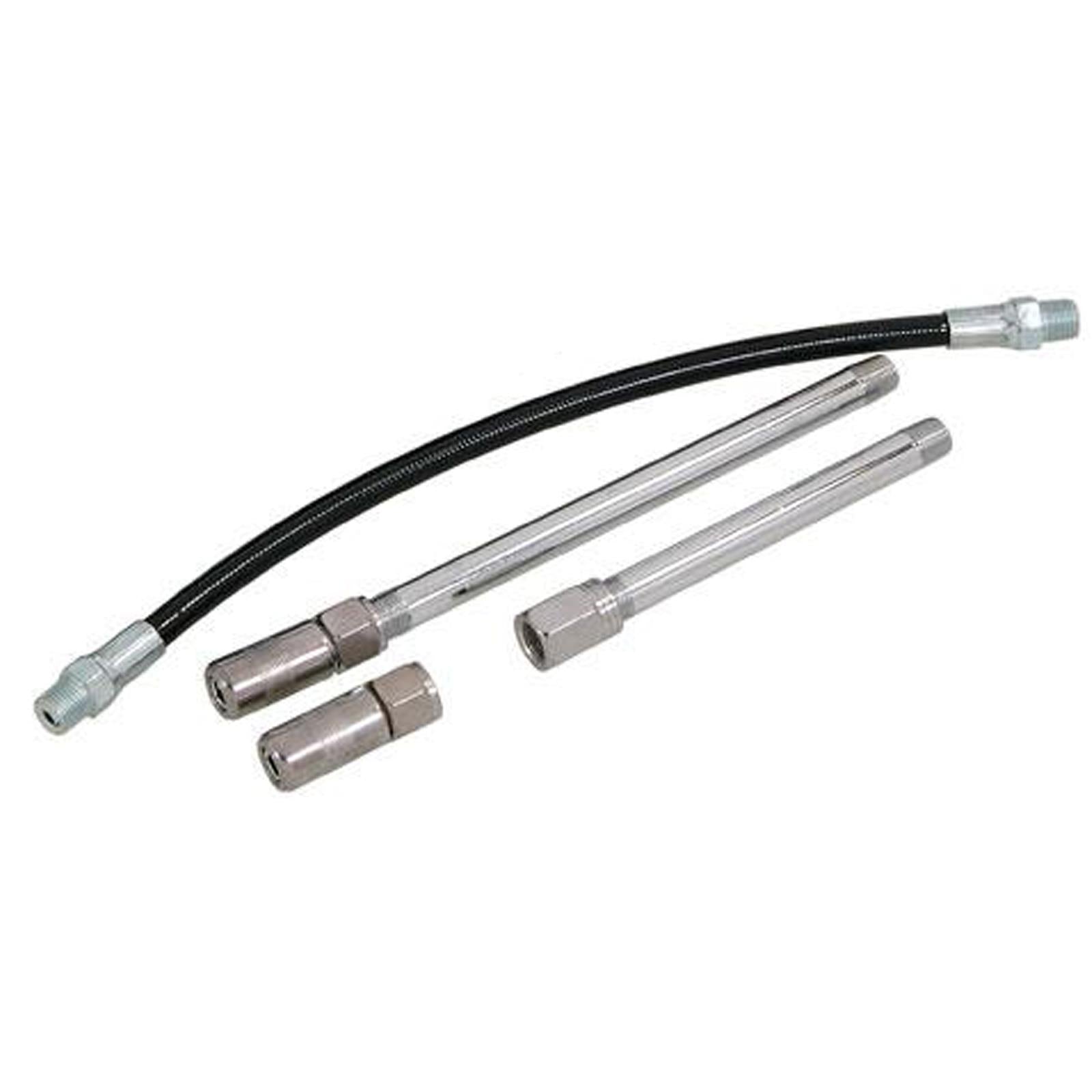 Pistol Grip Grease Gun Set With 3 Cartridges For 3Oz Cartridge Or Bulk Grease