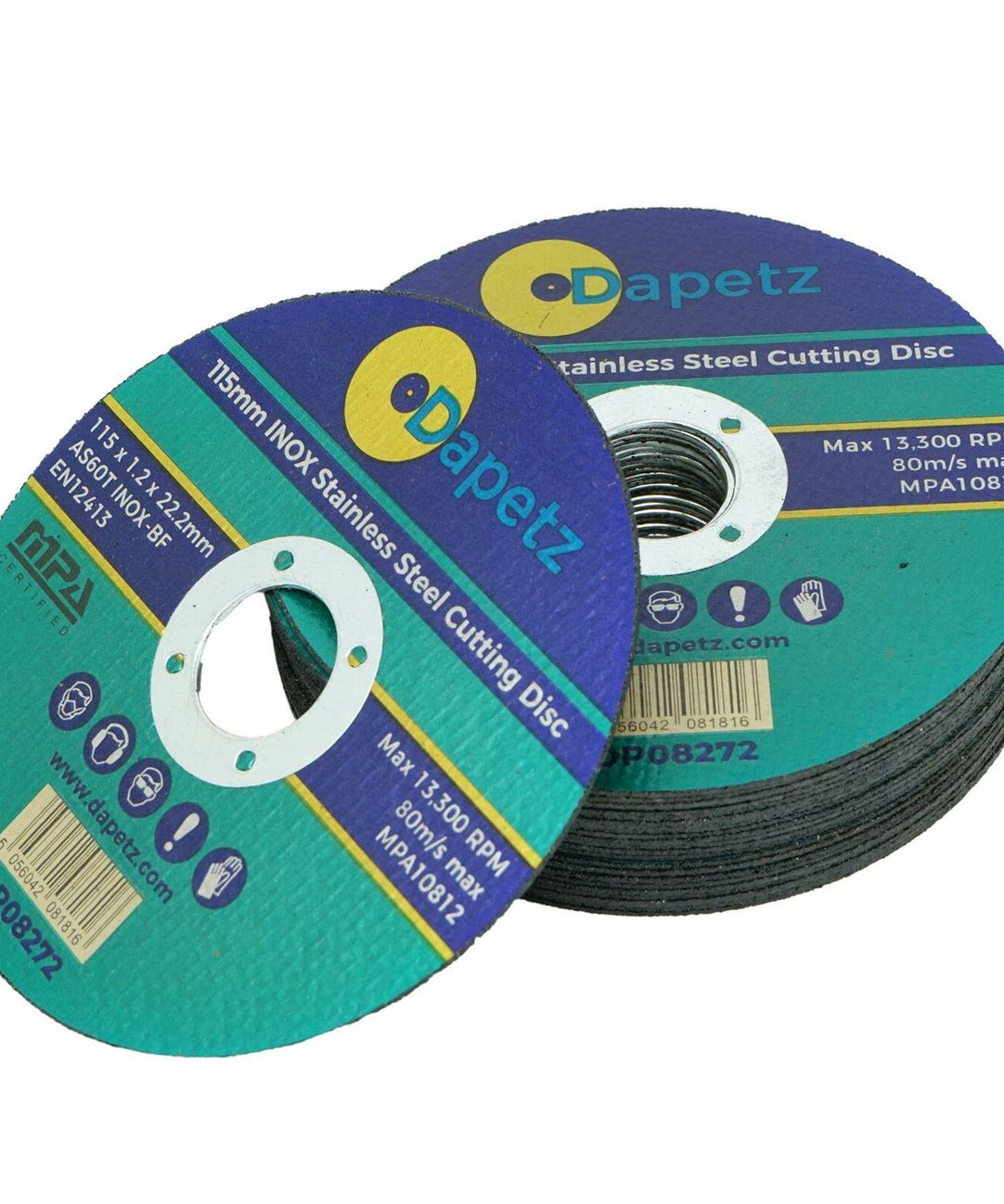 Cutting Blade Metal Disc For Angle Grinder 50 Pcs 115mm Super Thin 1.2mm by Daptez