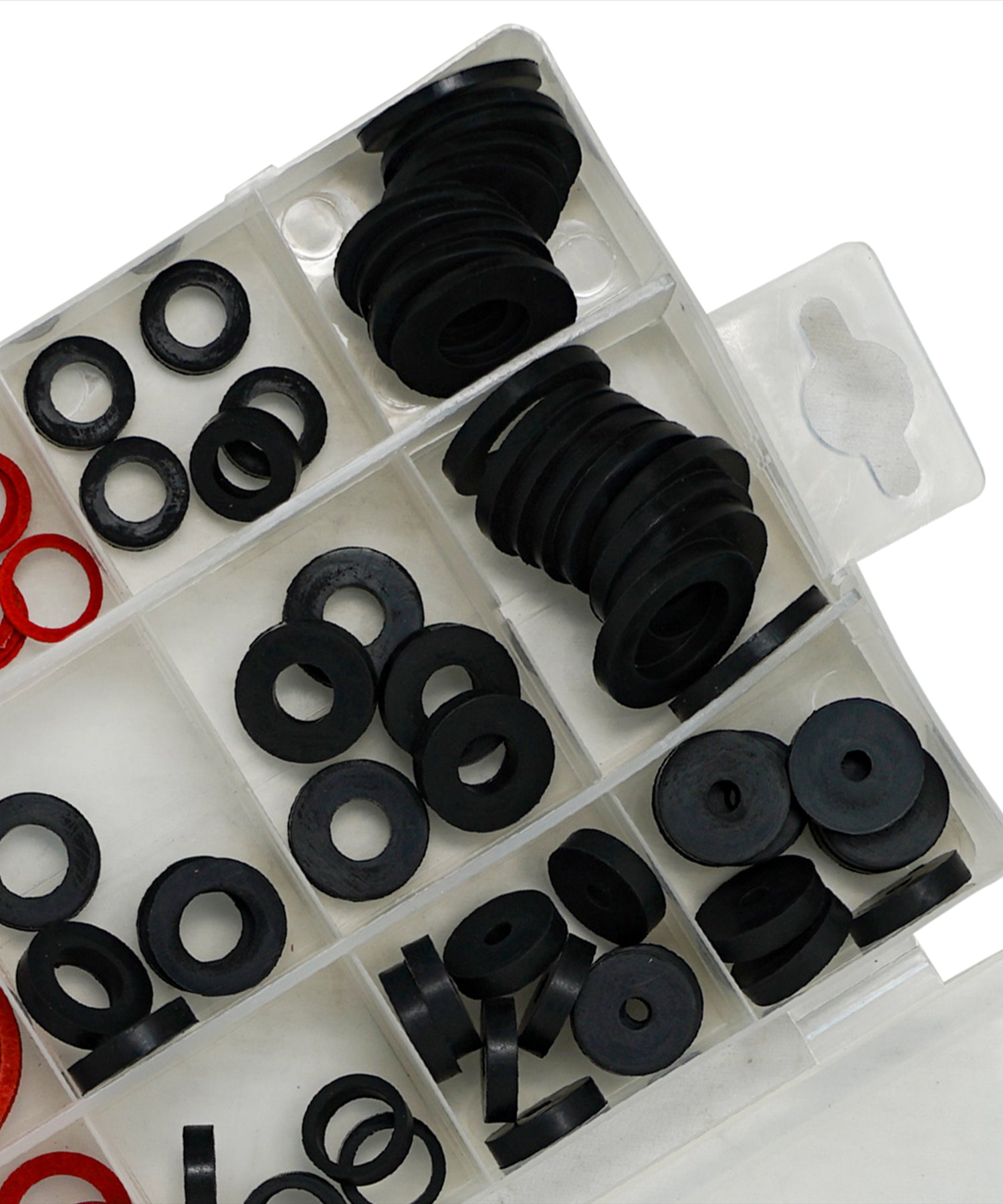 Assortment Box Of Plumbers Washers 141PCs Set Tap Sealing Shower Hose Rubber Washer By Dapetz