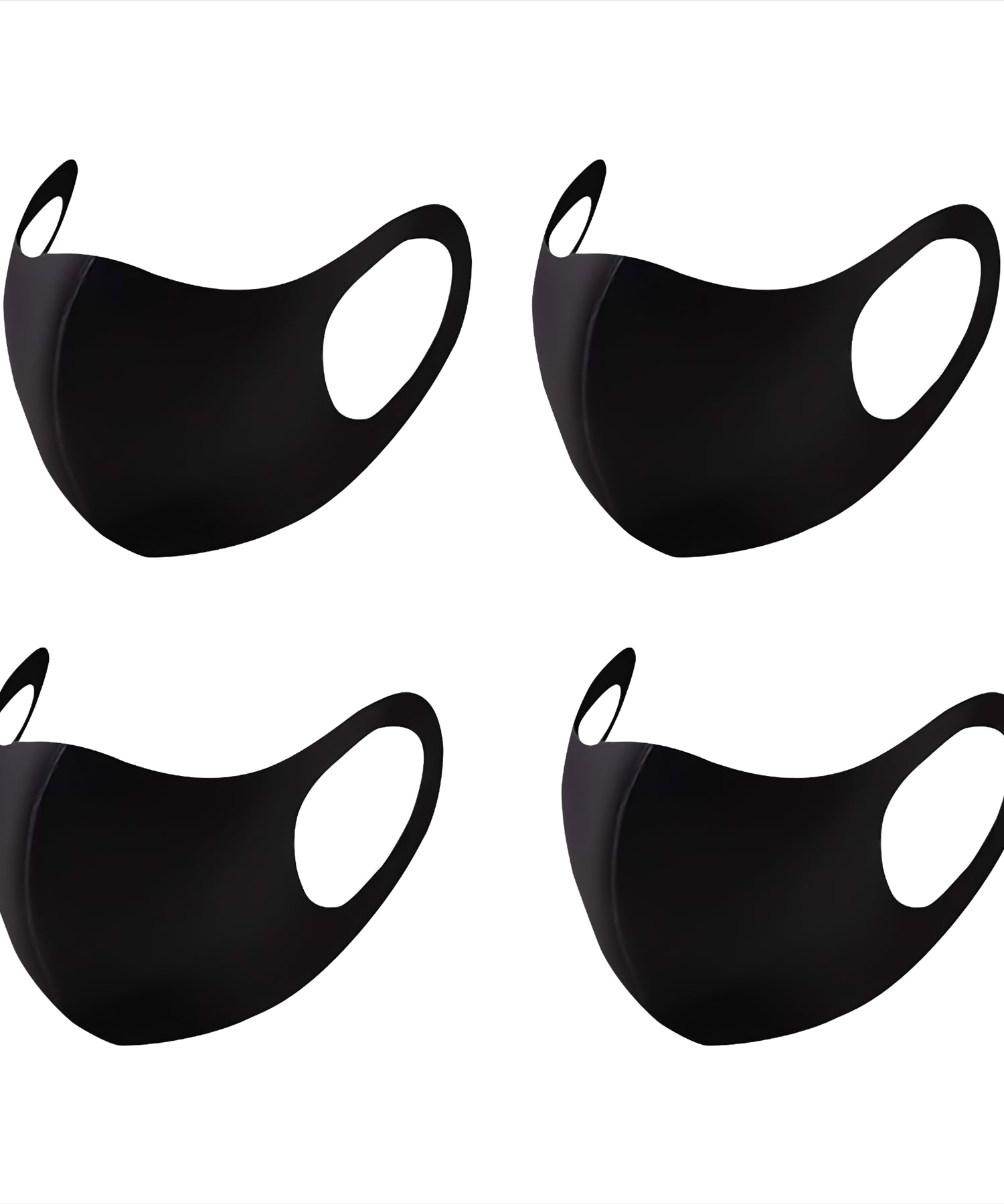 Face Mask 4x Breathable Unisex | Washable Reusable Protection Face Cover