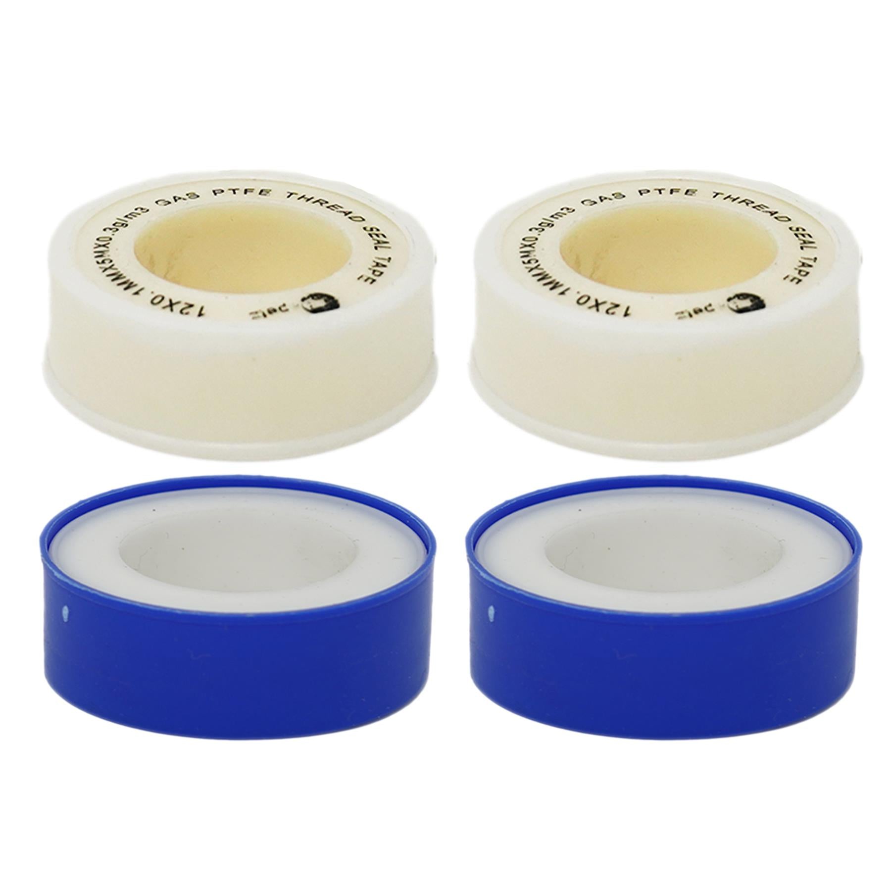 PTFE Tape Gas and Water for Thread Seal White Teflon 12mm x 12m 2 Pc By Dapetz