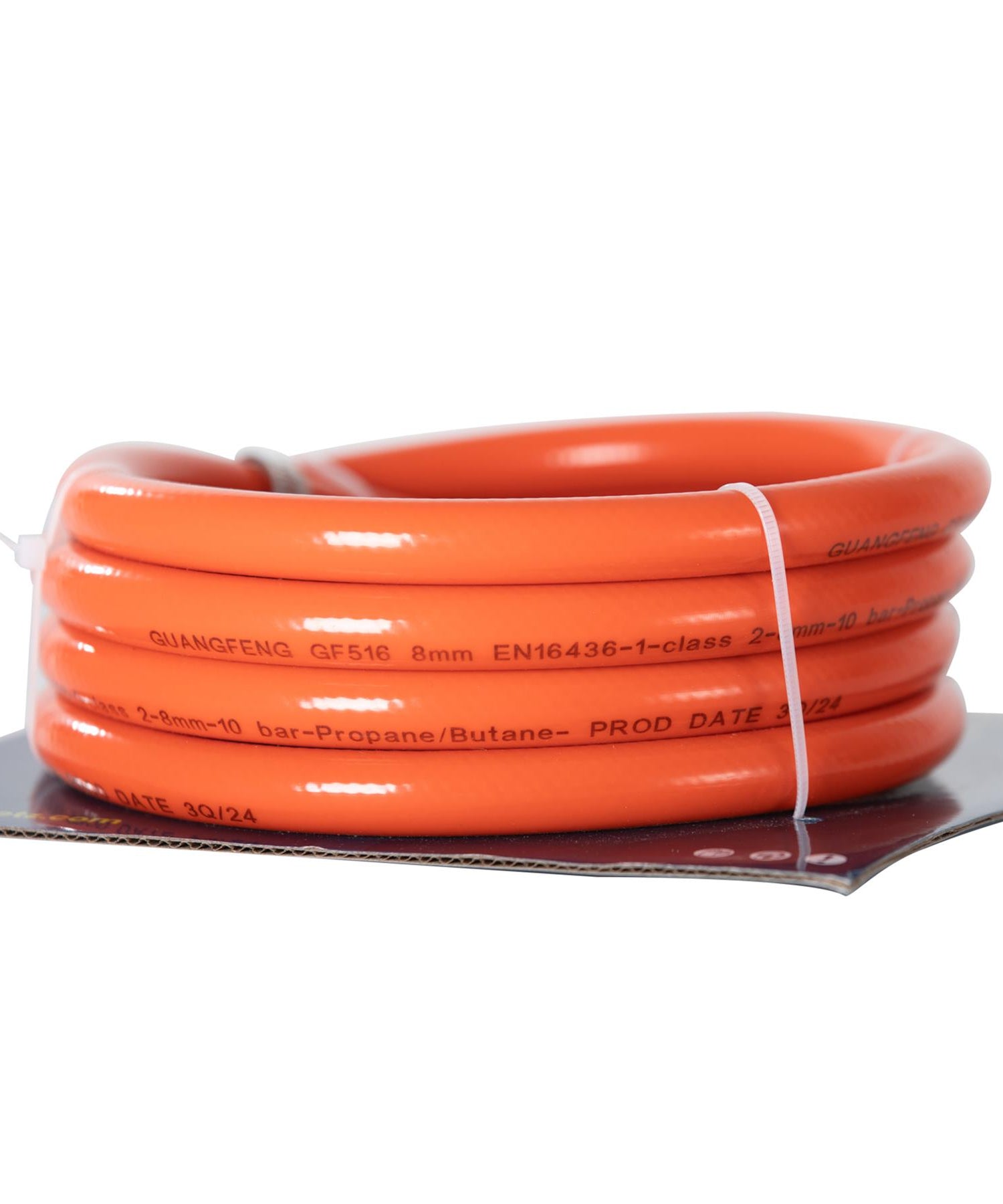 Gas Hose Pipe For Propane Butane LPG Gas BBQ Camping Motorhome With 2 Clips