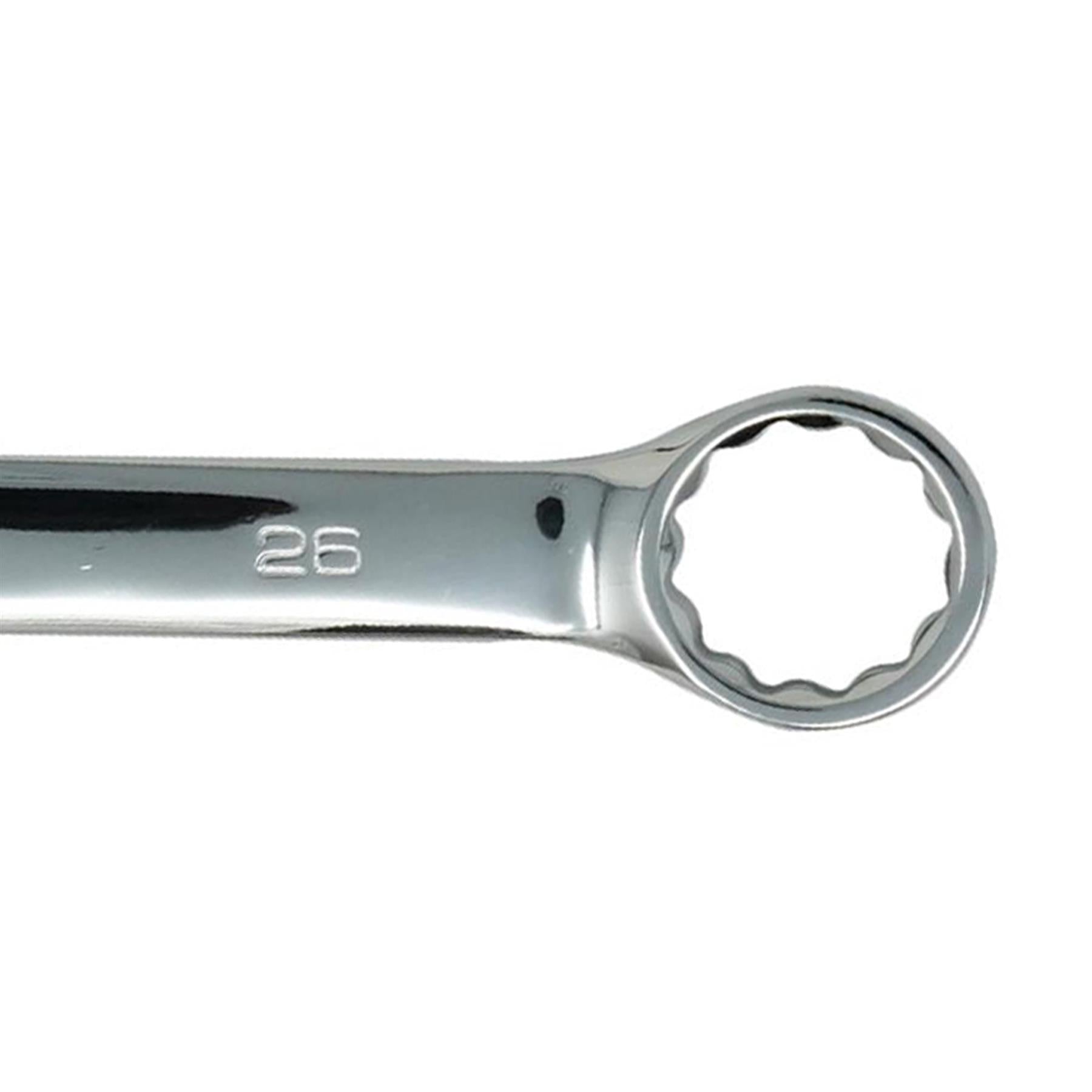 Combination Open Ring Spanner Chrome Mechanics Garage Tools 26mm by Daptez