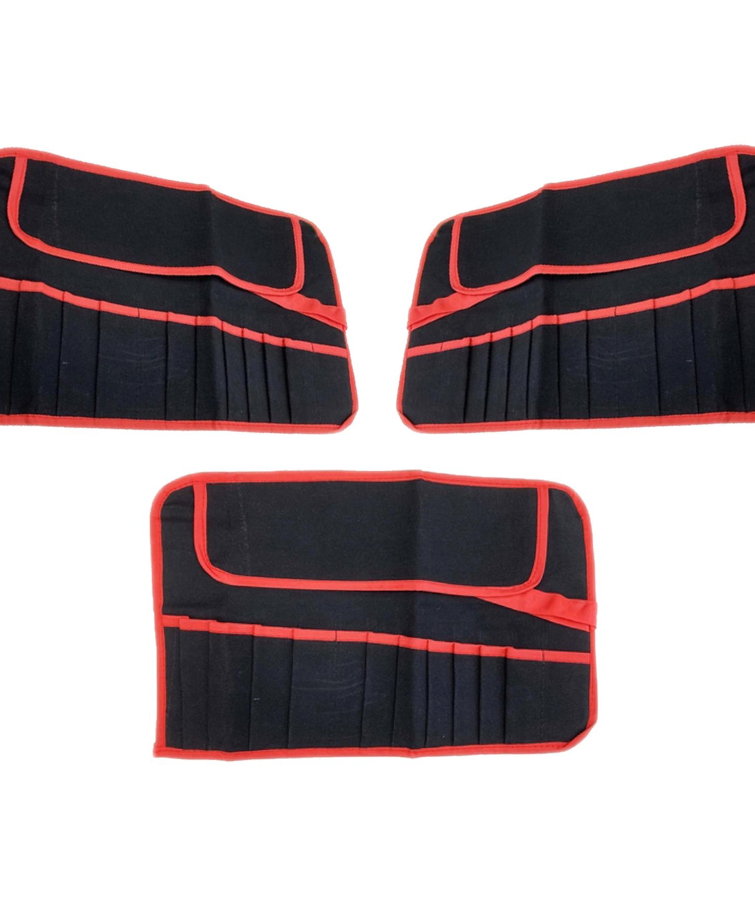 Canvas 12 Pocket Spanner Wrench Holder Tool Roll 3Pcs Up Storage Bag Case Pouch By Dapetz