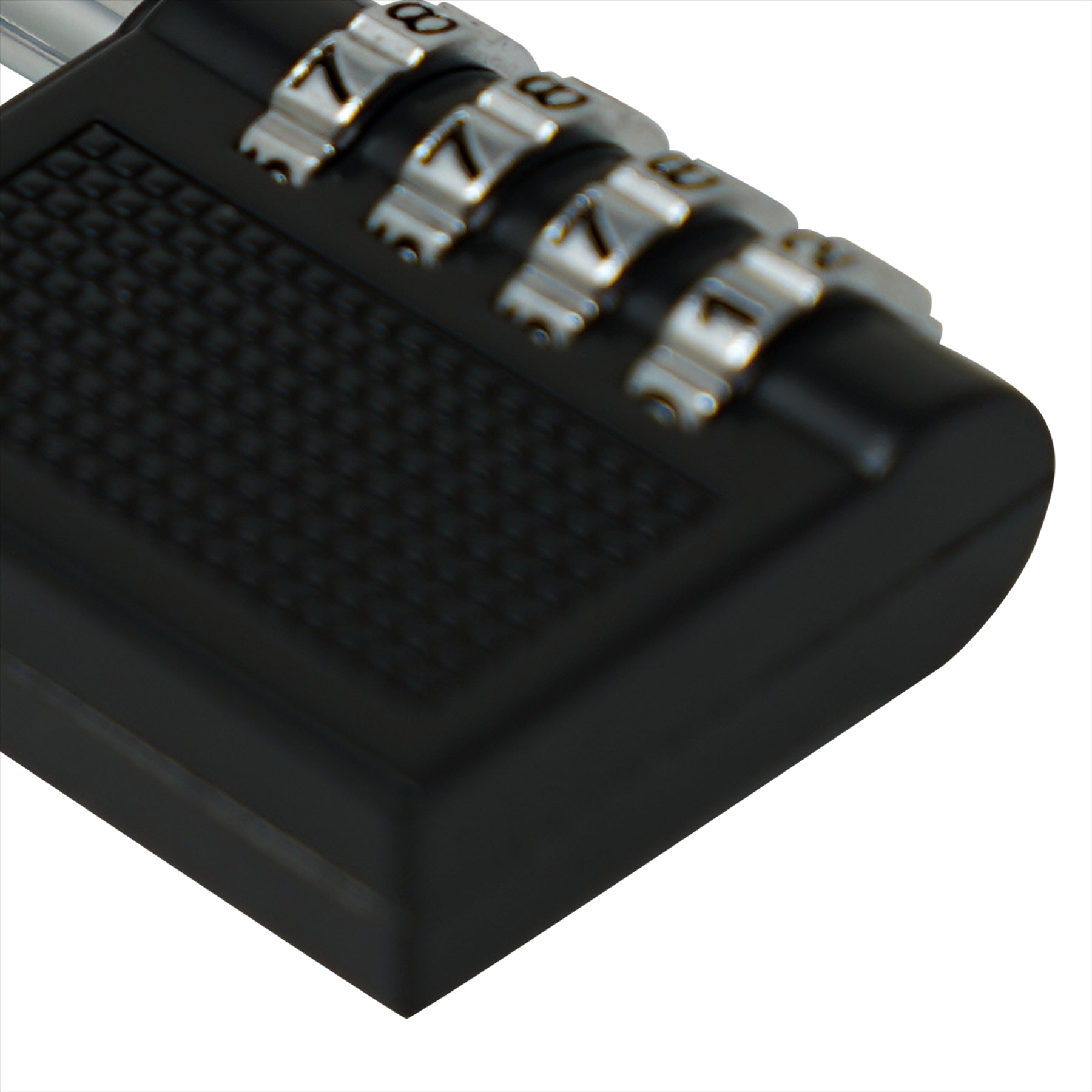 (Pack of 2) Combination Padlock 4-Digit Outdoor Weatherproof Security Black by Dapetz