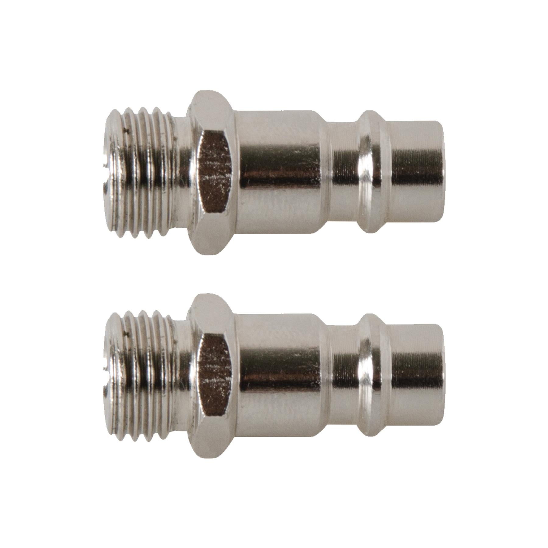 Male Euro Air Line Hose Fitting Connector Quick Release Coupler 1/4" BSP 3Pcs