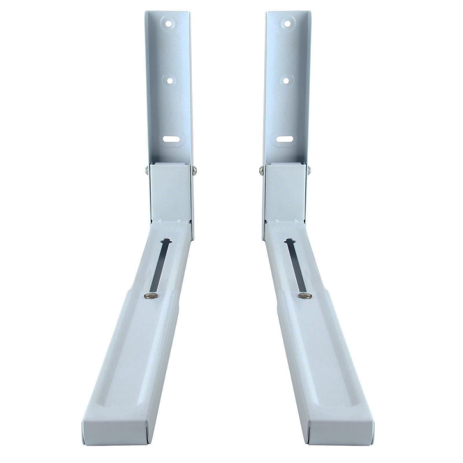 Microwave Oven Stand Rack Holder Wall Mount Shelf Kitchen Organizer Storage 2PC By Dapetz