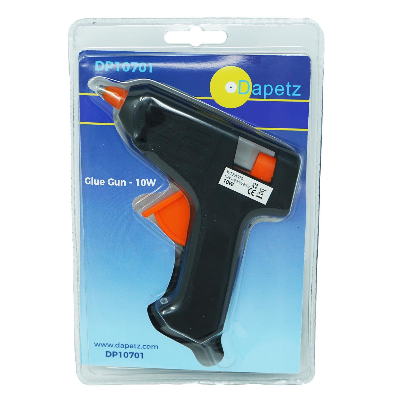 Hot Melt Glue Gun Electric With 100 Adhesive 7mm Glue Sticks Hobby Craft DIY Mini